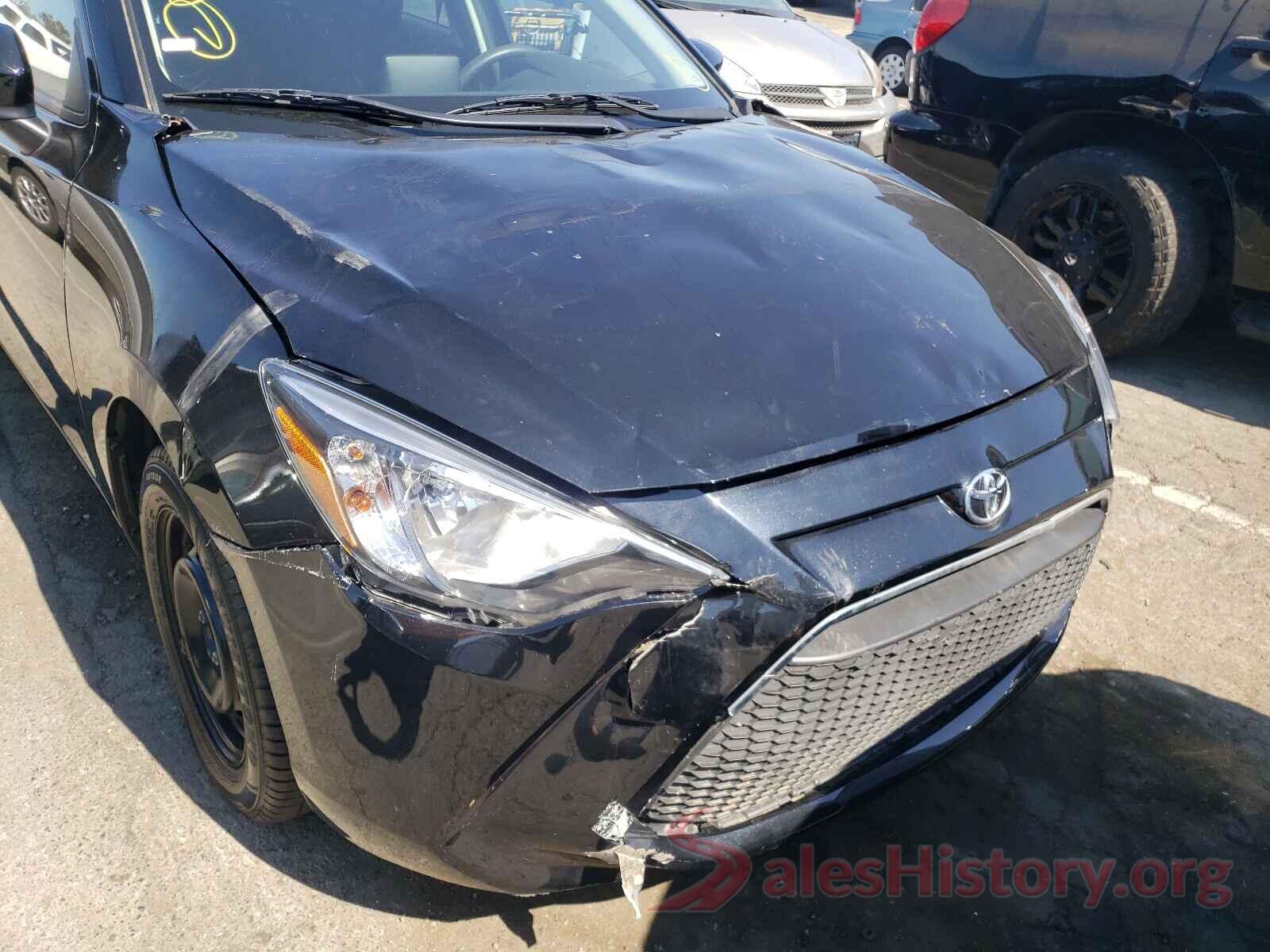 3MYDLBYV6LY711587 2020 TOYOTA YARIS