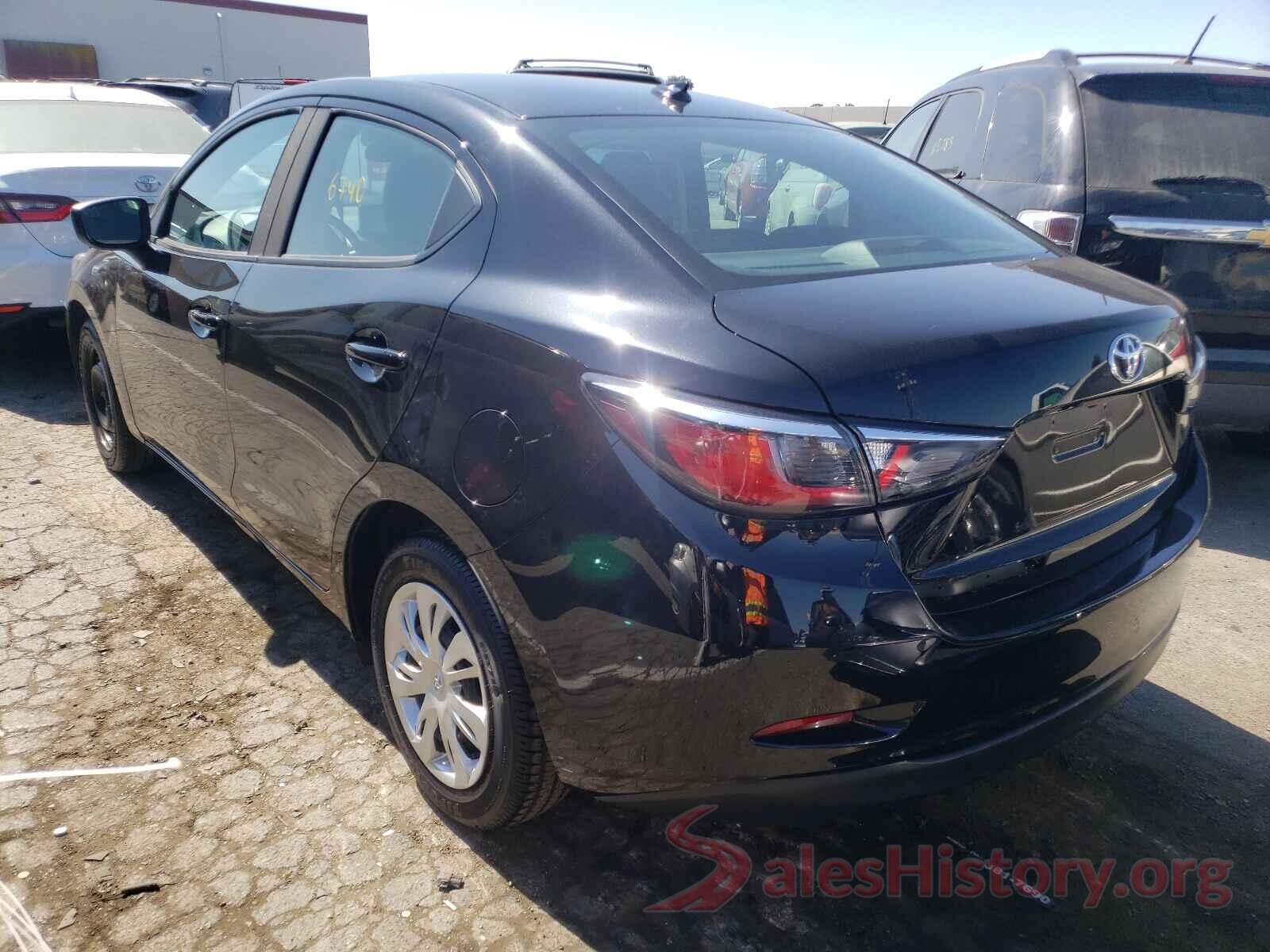 3MYDLBYV6LY711587 2020 TOYOTA YARIS