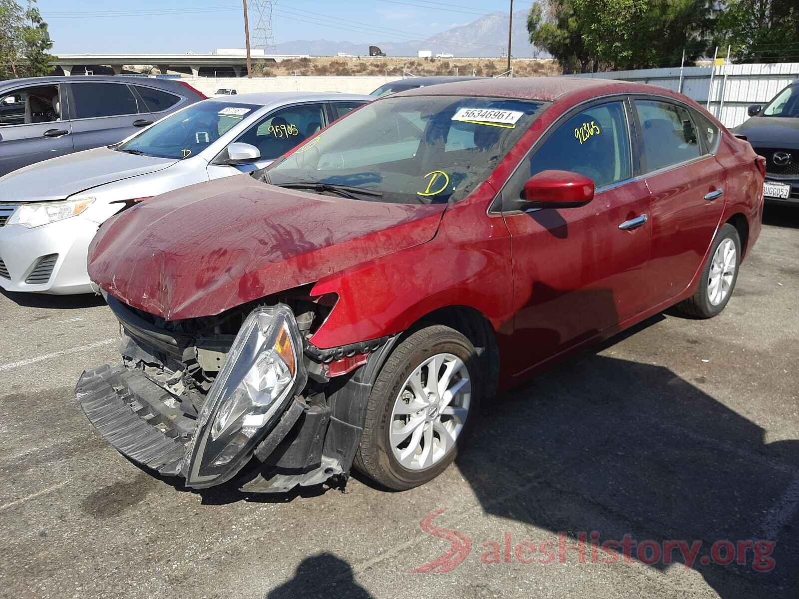 3N1AB7AP9KY264770 2019 NISSAN SENTRA