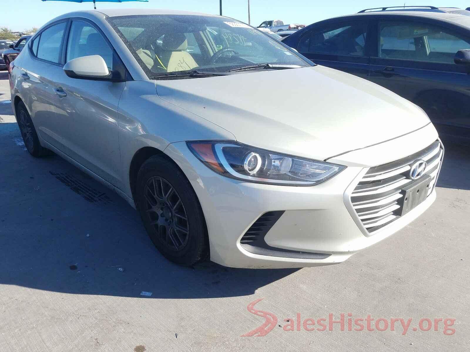 5NPD74LF4HH182224 2017 HYUNDAI ELANTRA