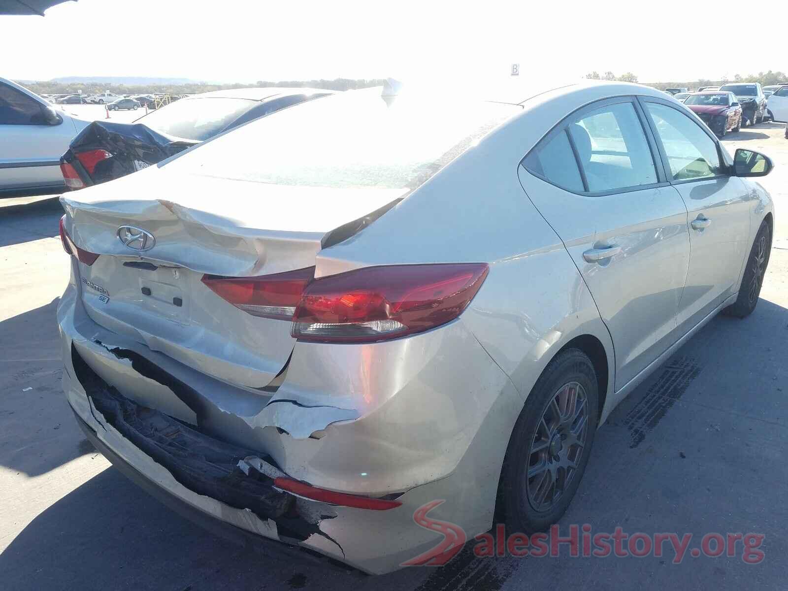 5NPD74LF4HH182224 2017 HYUNDAI ELANTRA