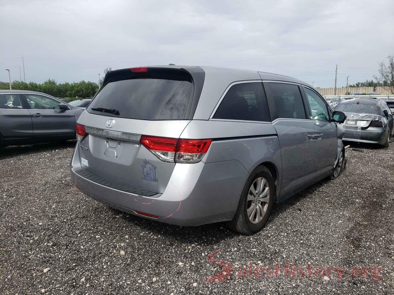 5FNRL5H67GB115193 2016 HONDA ODYSSEY