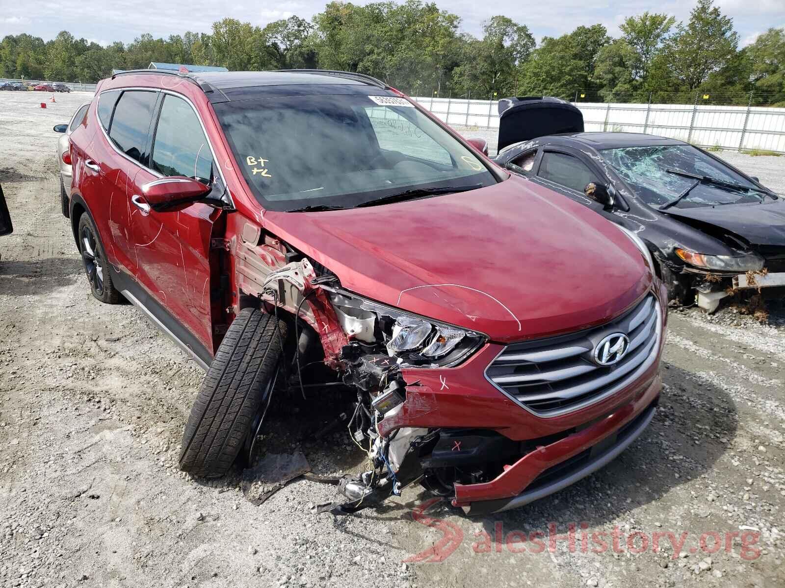 5XYZWDLA2HG423427 2017 HYUNDAI SANTA FE