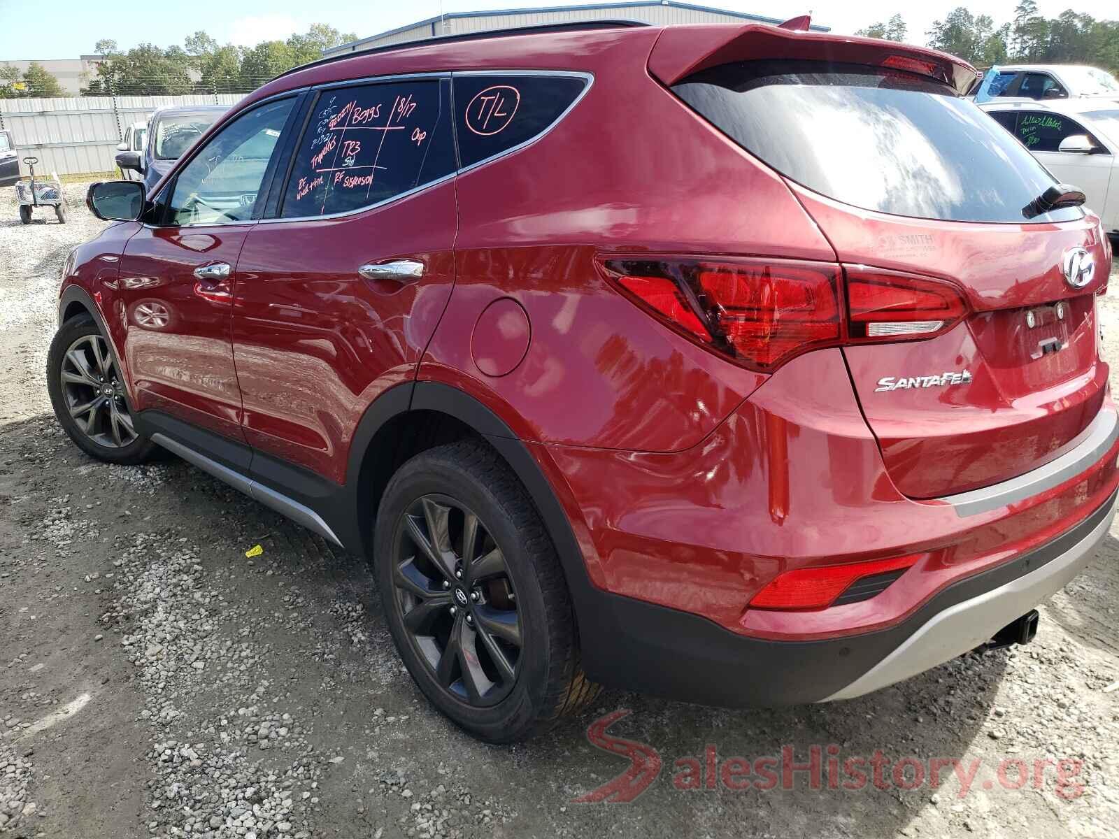 5XYZWDLA2HG423427 2017 HYUNDAI SANTA FE