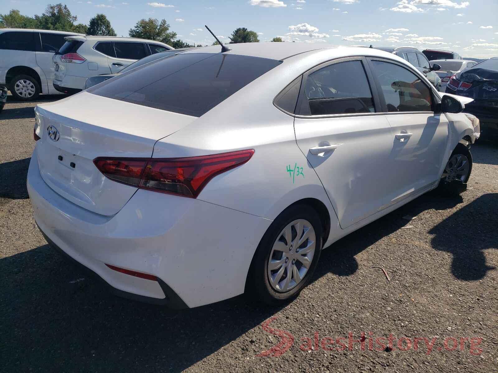 3KPC24A30KE043139 2019 HYUNDAI ACCENT