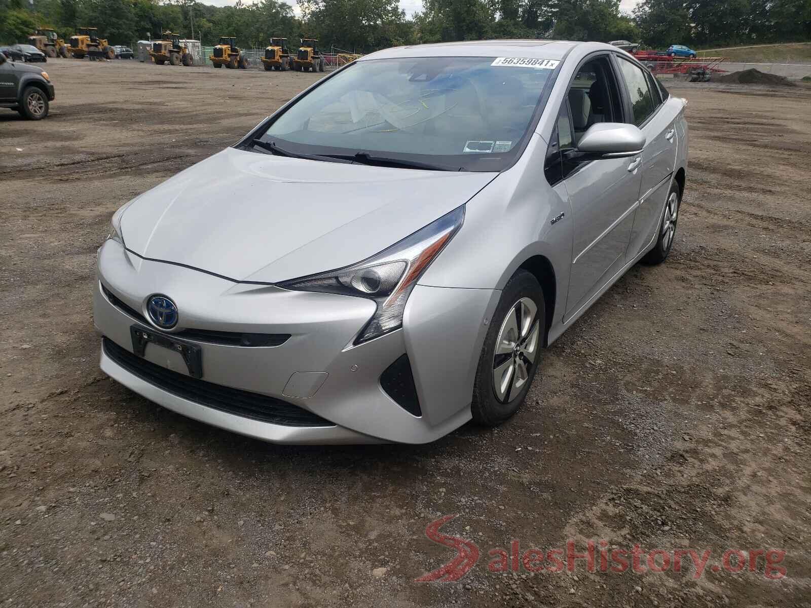 JTDKARFU2J3546089 2018 TOYOTA PRIUS