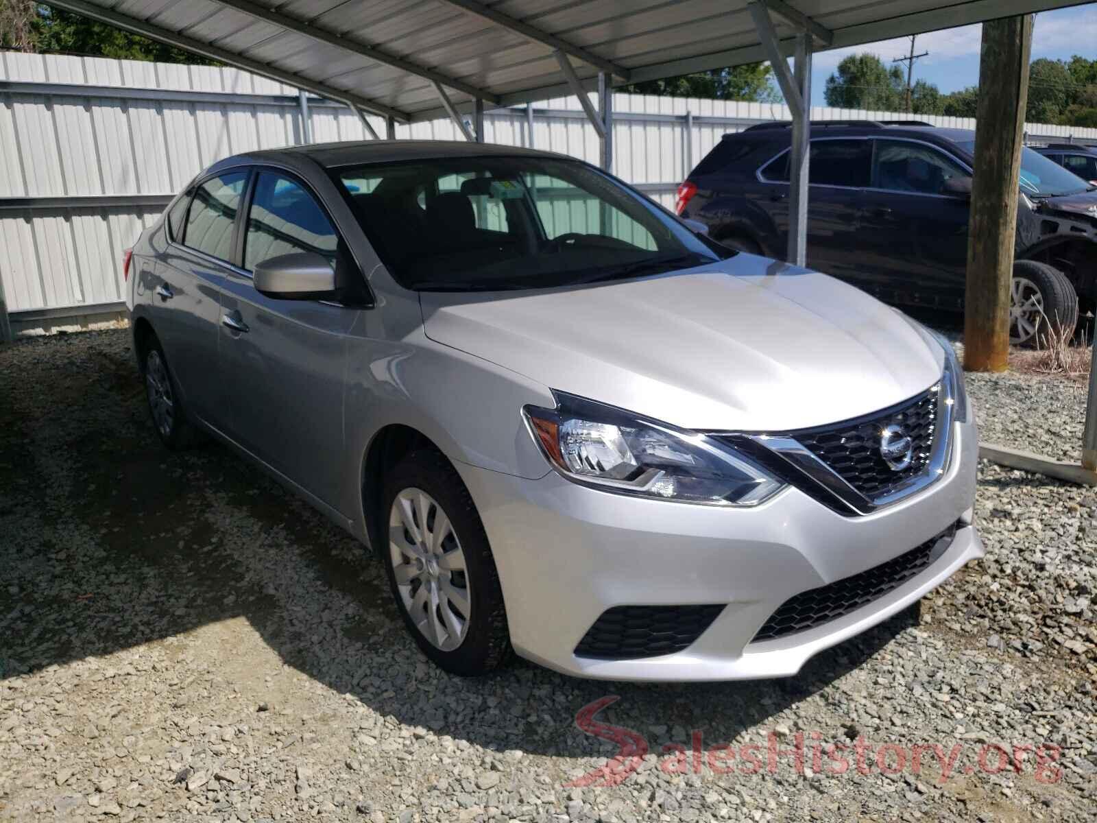 3N1AB7AP1KY360344 2019 NISSAN SENTRA