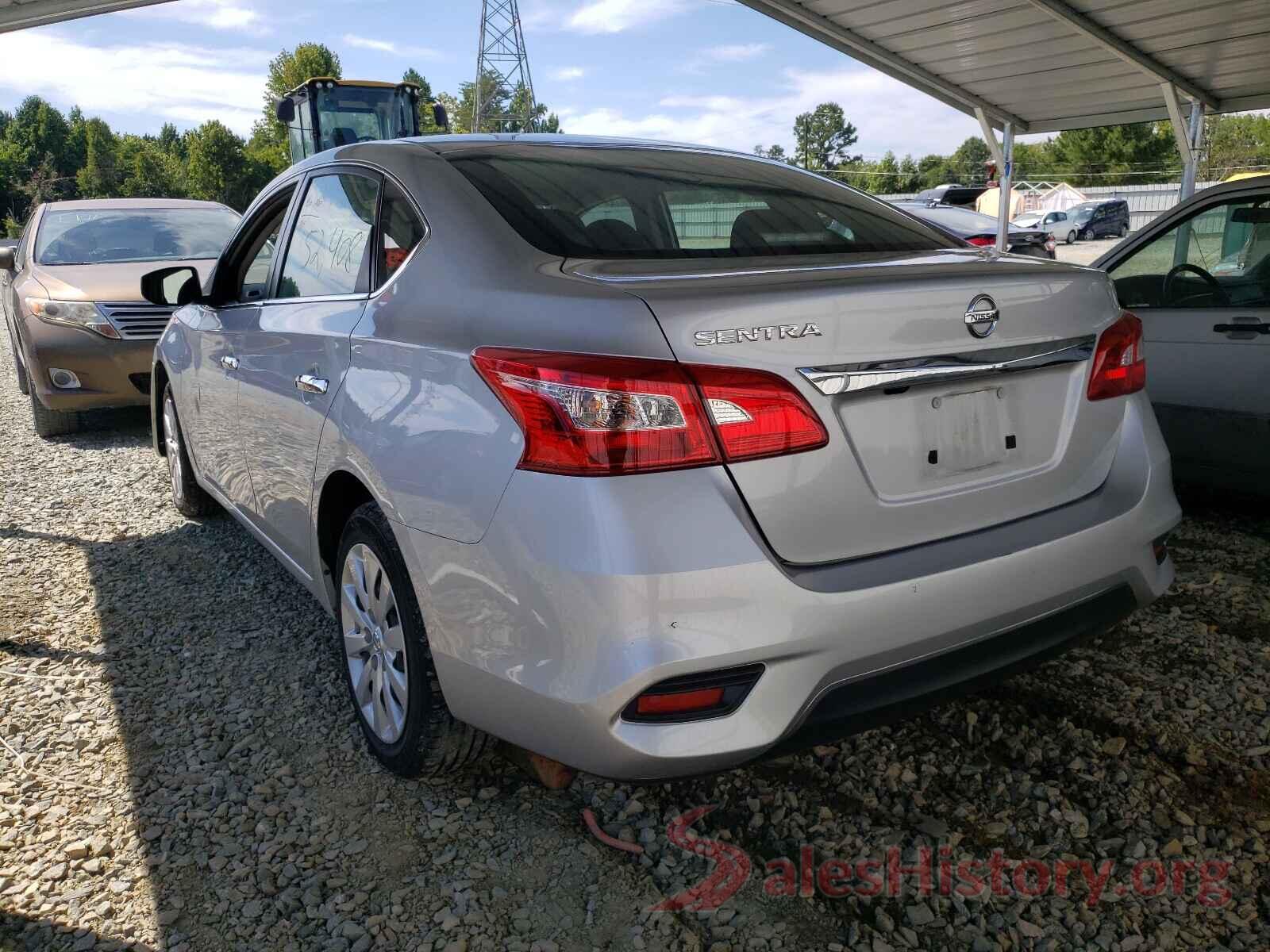 3N1AB7AP1KY360344 2019 NISSAN SENTRA