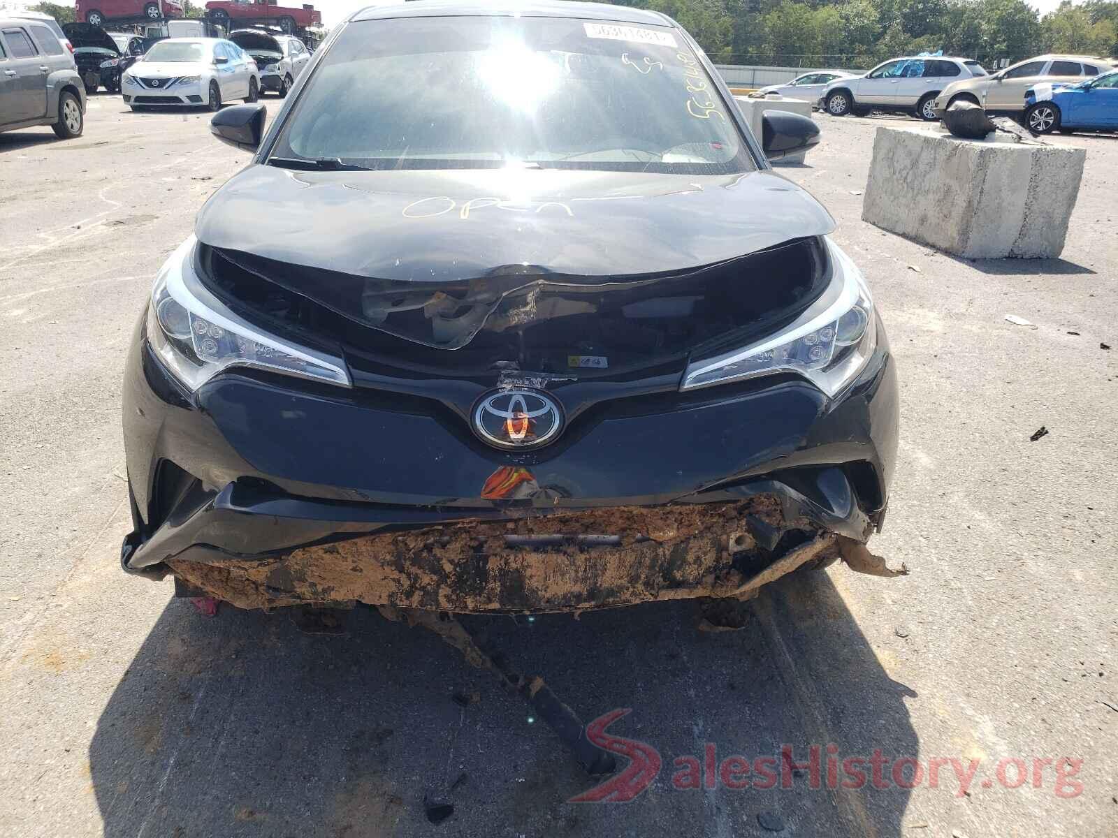 JTNKHMBXXK1016086 2019 TOYOTA C-HR