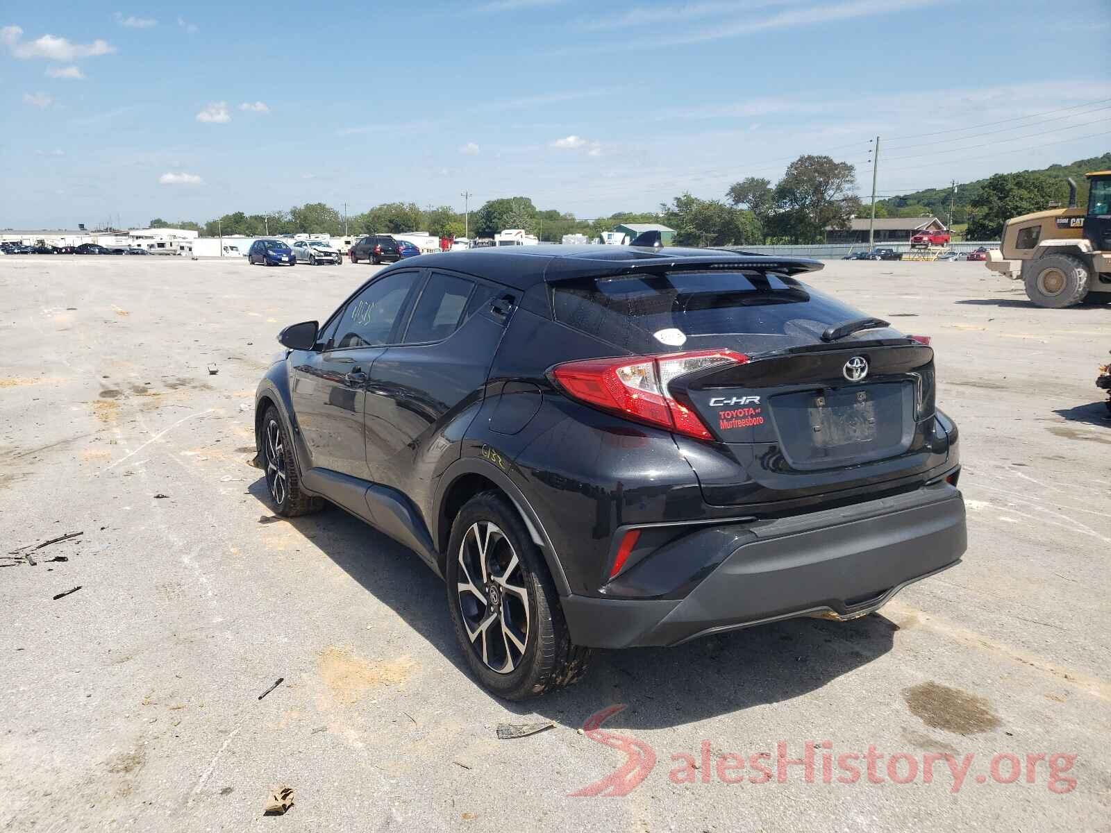 JTNKHMBXXK1016086 2019 TOYOTA C-HR