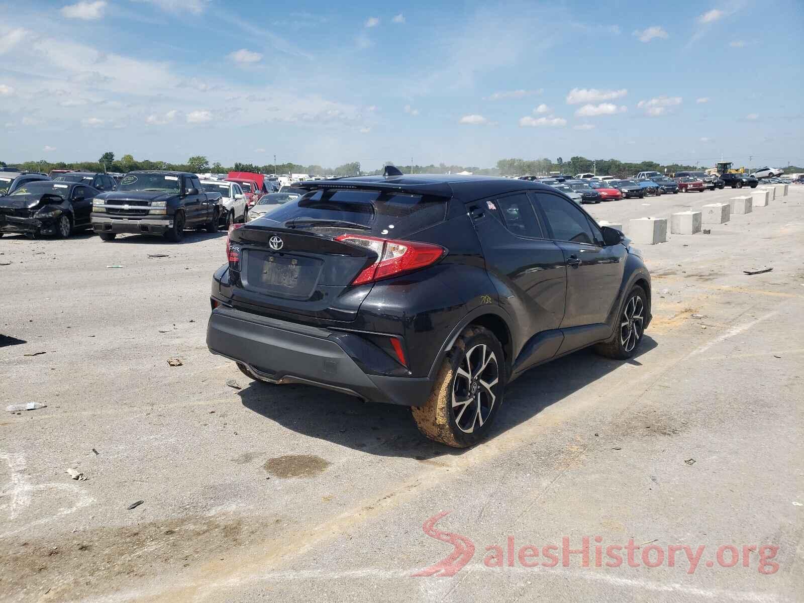 JTNKHMBXXK1016086 2019 TOYOTA C-HR