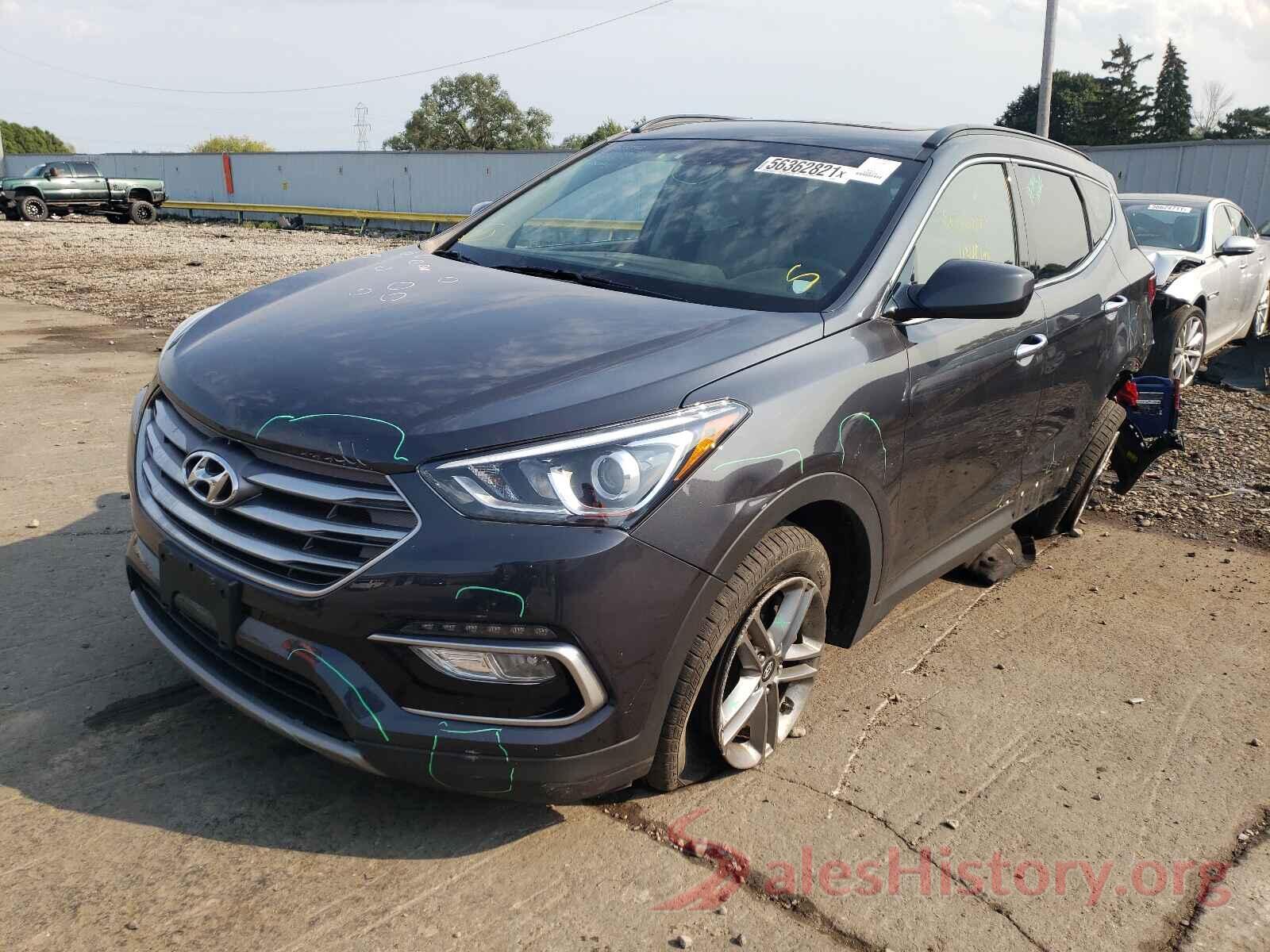 5XYZUDLB6HG459717 2017 HYUNDAI SANTA FE