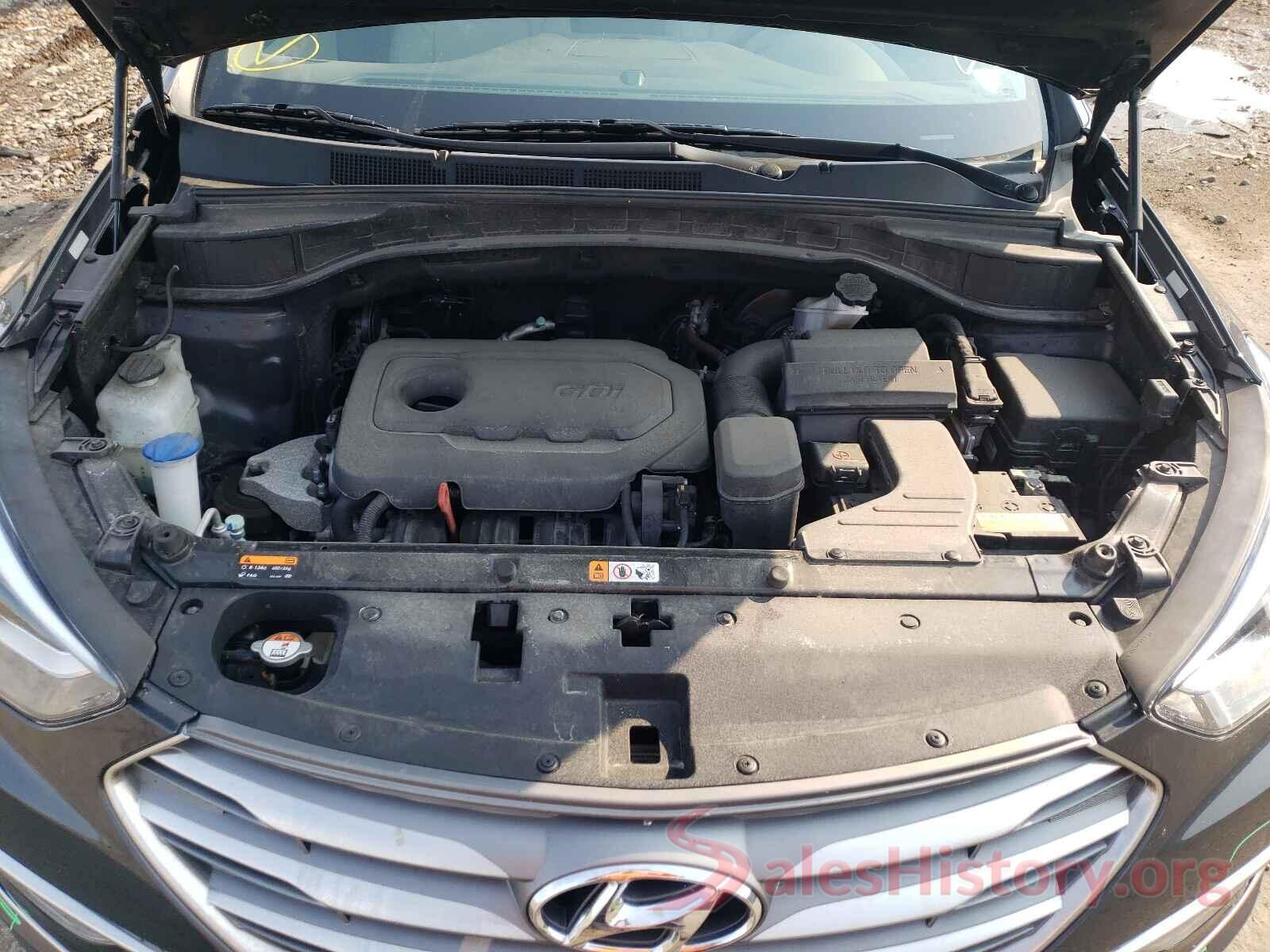 5XYZUDLB6HG459717 2017 HYUNDAI SANTA FE