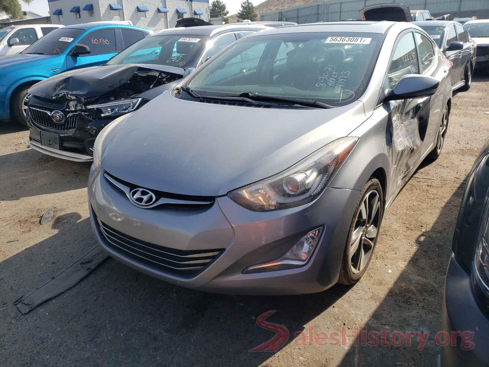 KMHDH4AE0GU513310 2016 HYUNDAI ELANTRA