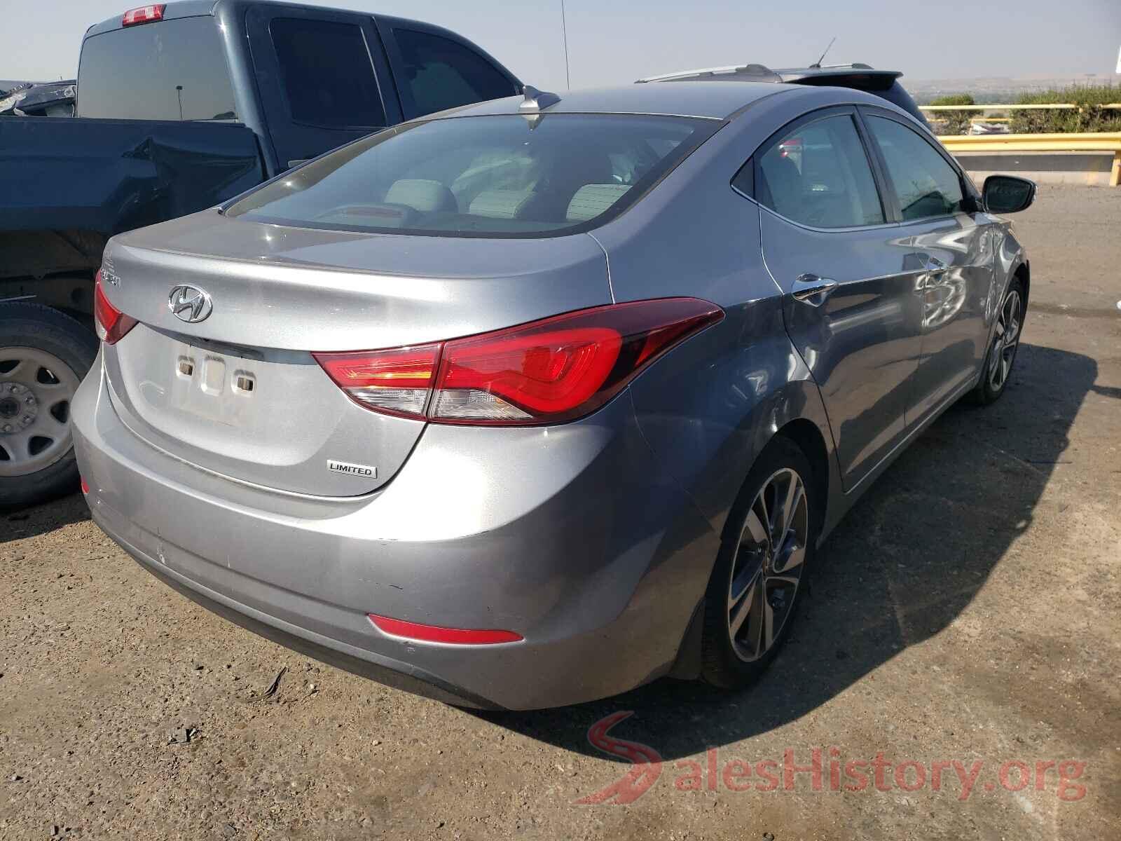 KMHDH4AE0GU513310 2016 HYUNDAI ELANTRA