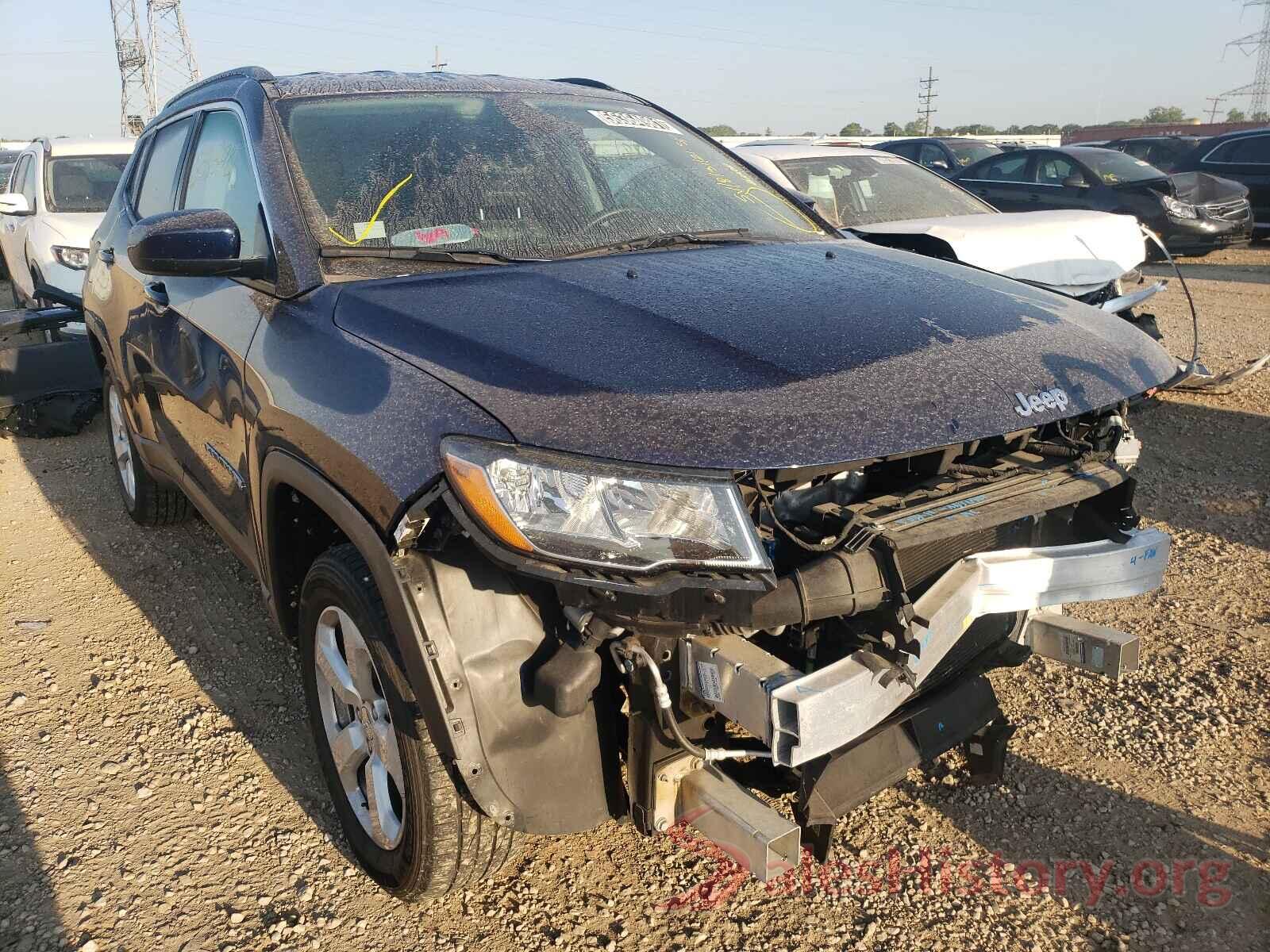 3C4NJDBB1JT180599 2018 JEEP COMPASS