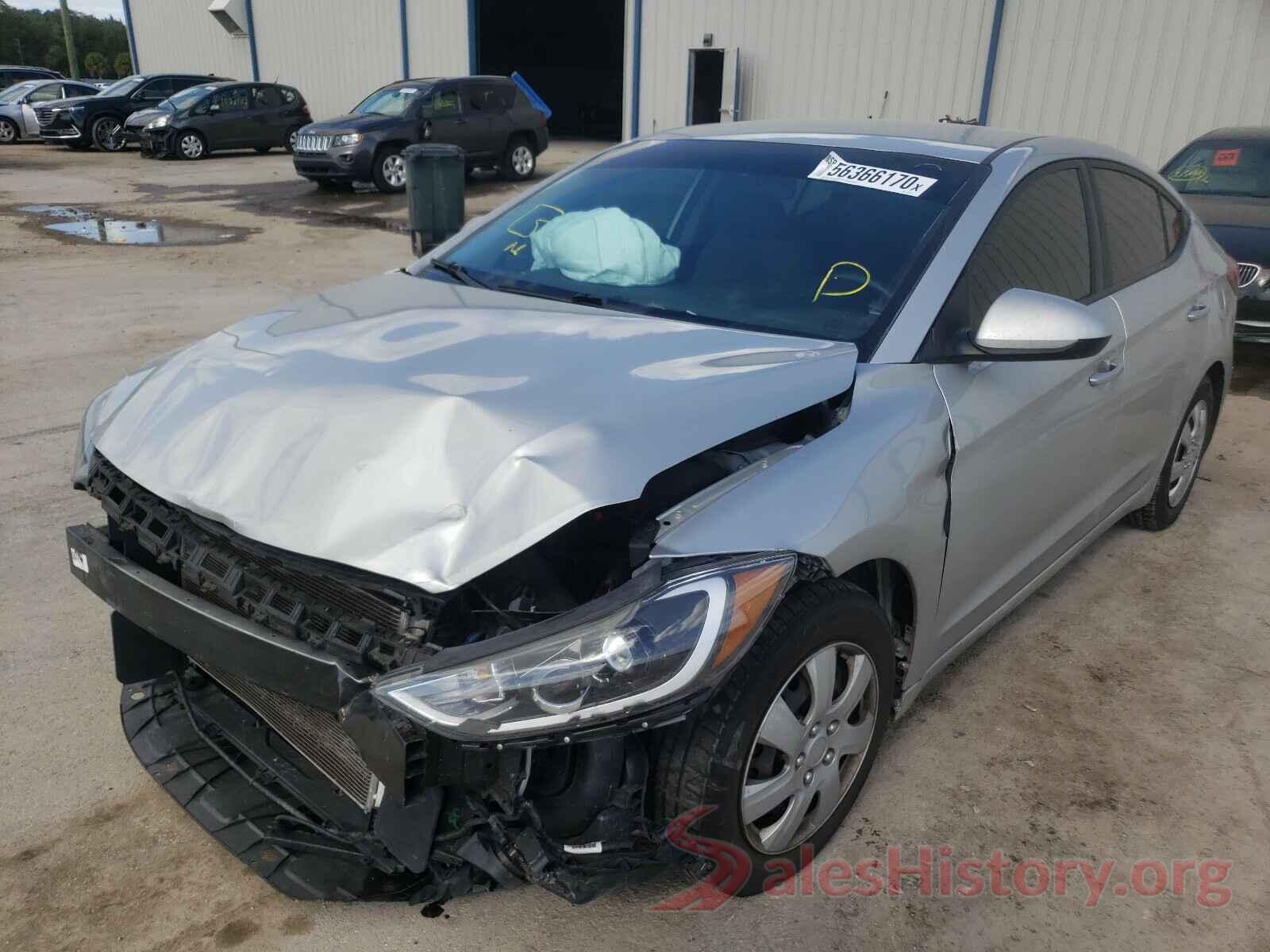 5NPD74LF1HH125835 2017 HYUNDAI ELANTRA