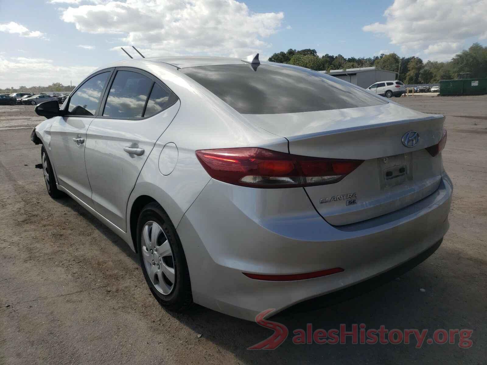 5NPD74LF1HH125835 2017 HYUNDAI ELANTRA