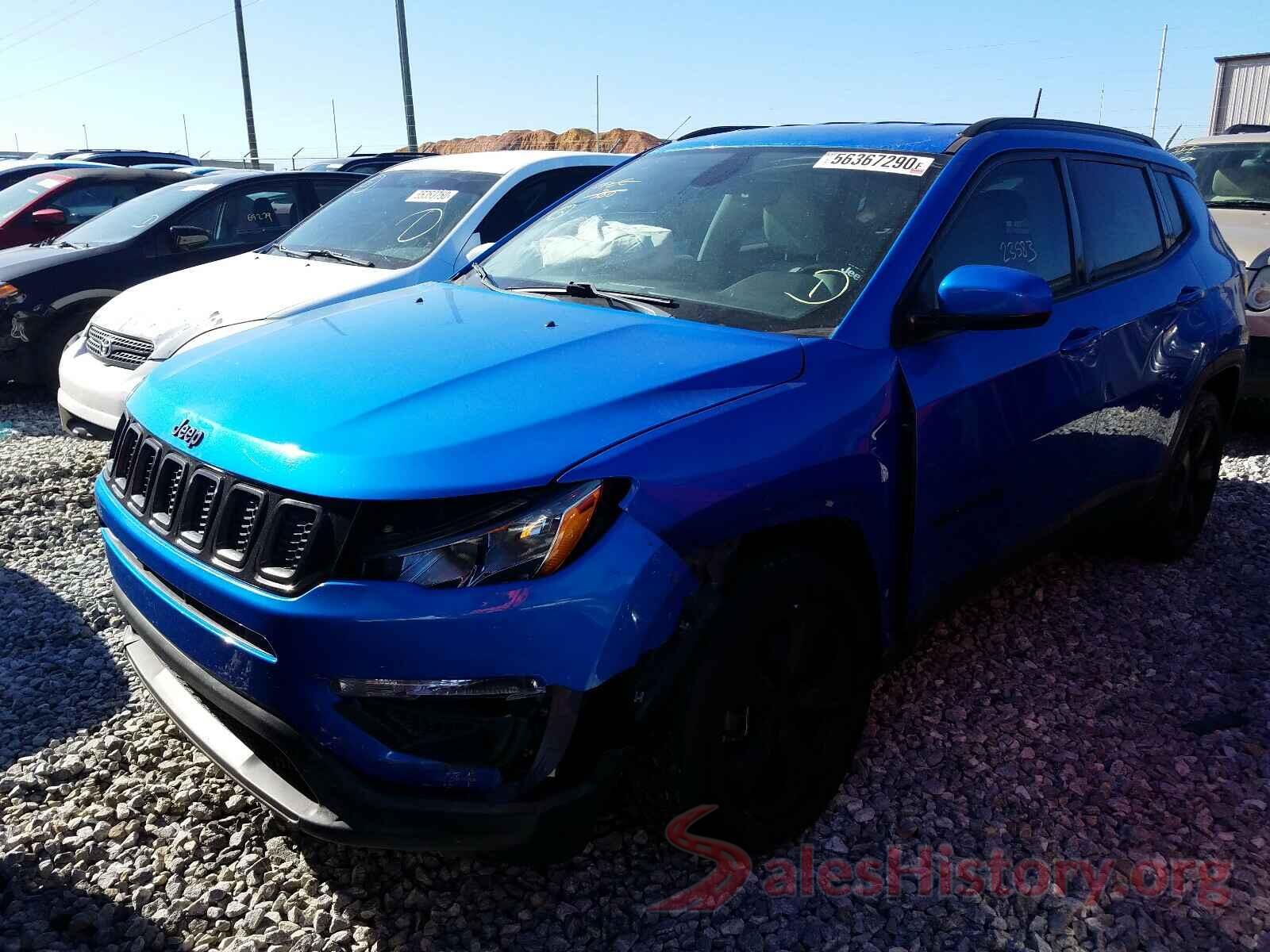 3C4NJCBB0JT144994 2018 JEEP COMPASS