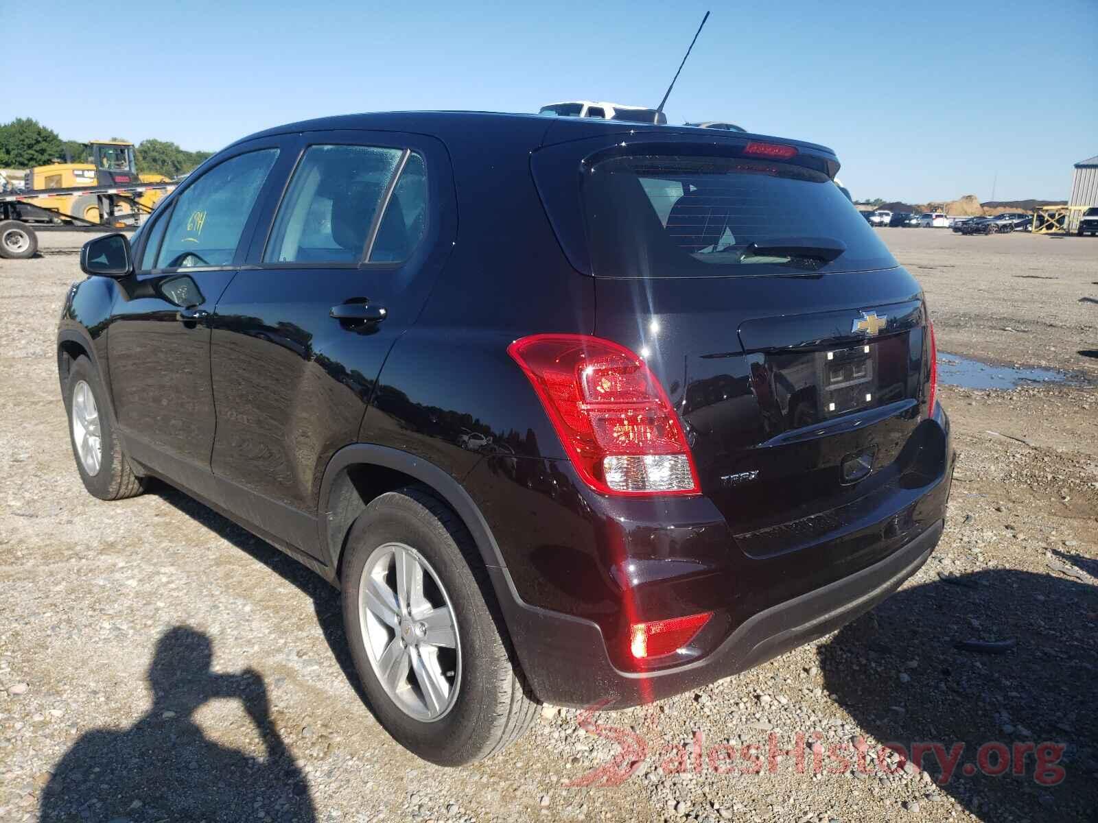 KL7CJKSB2LB086888 2020 CHEVROLET TRAX