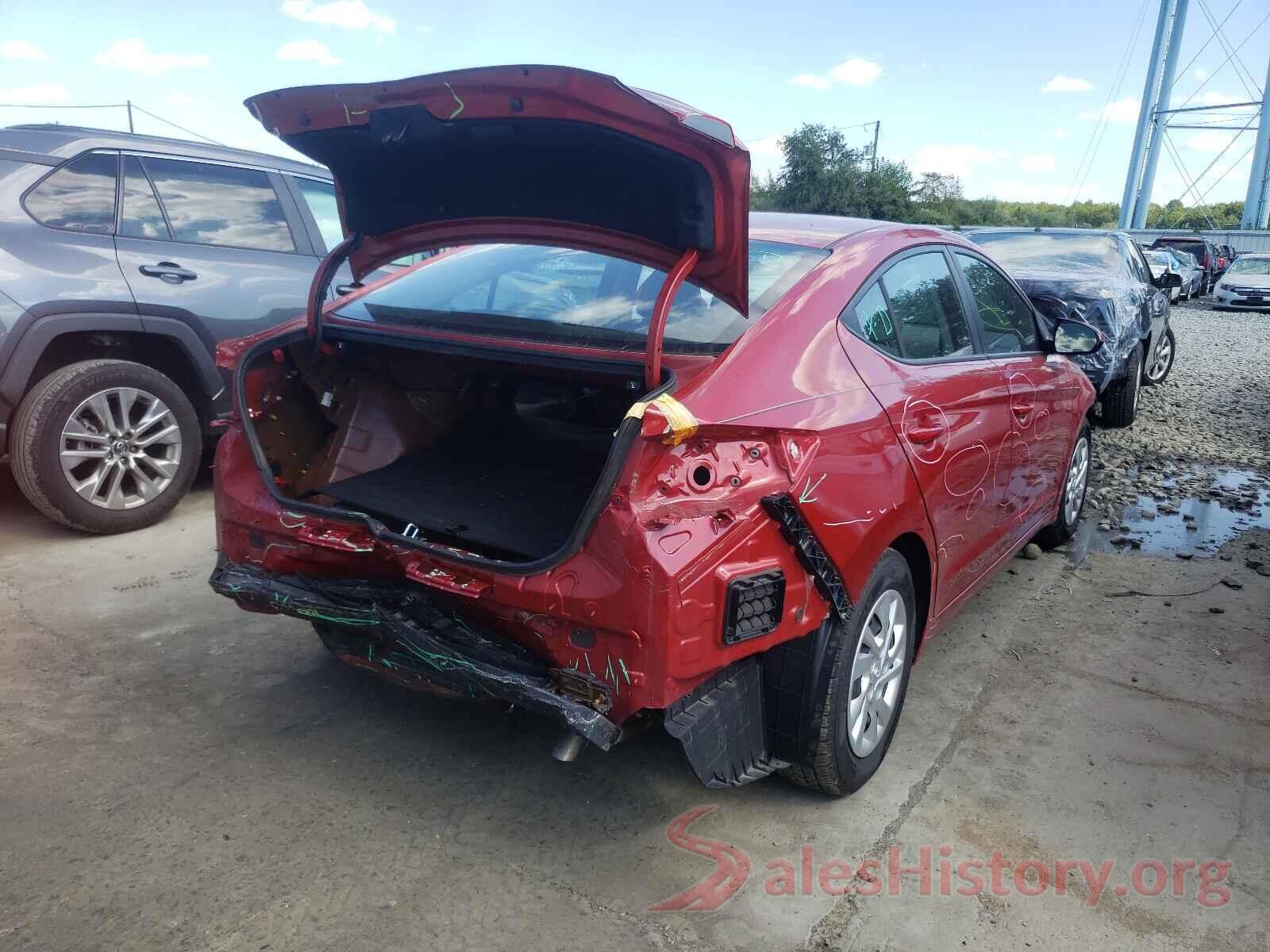 5NPD74LF4JH352300 2018 HYUNDAI ELANTRA