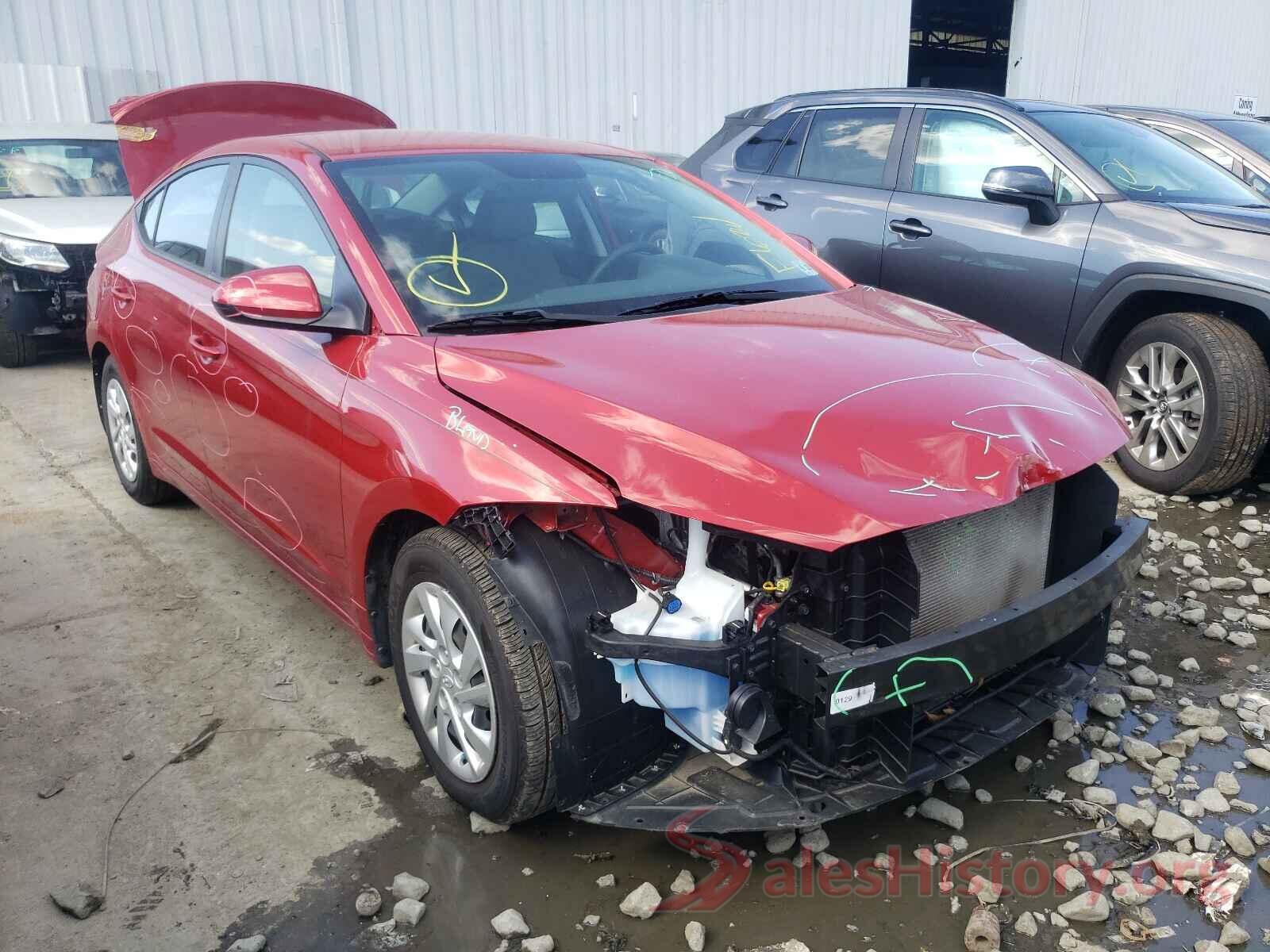 5NPD74LF4JH352300 2018 HYUNDAI ELANTRA