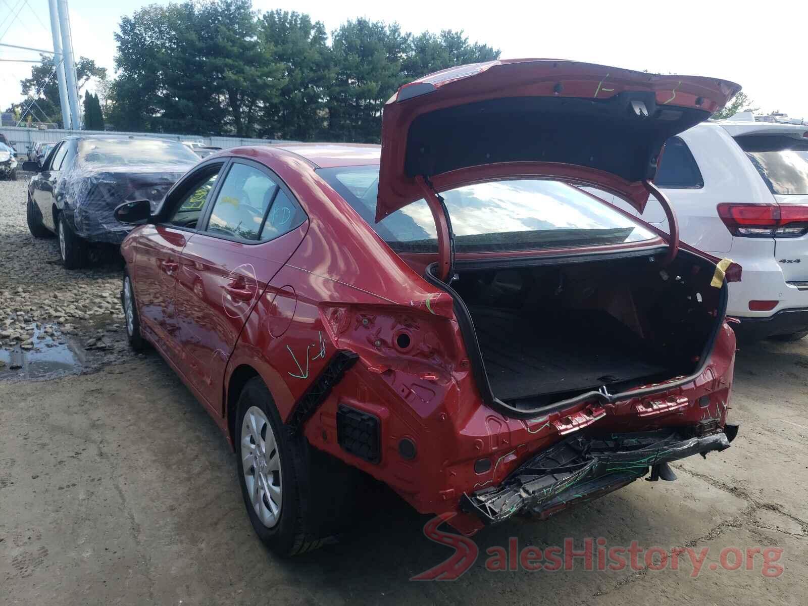 5NPD74LF4JH352300 2018 HYUNDAI ELANTRA