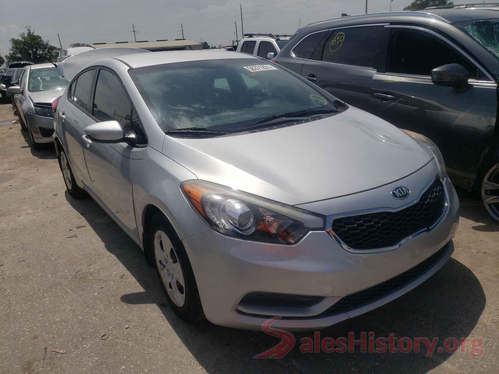 KNAFK4A6XG5533370 2016 KIA FORTE