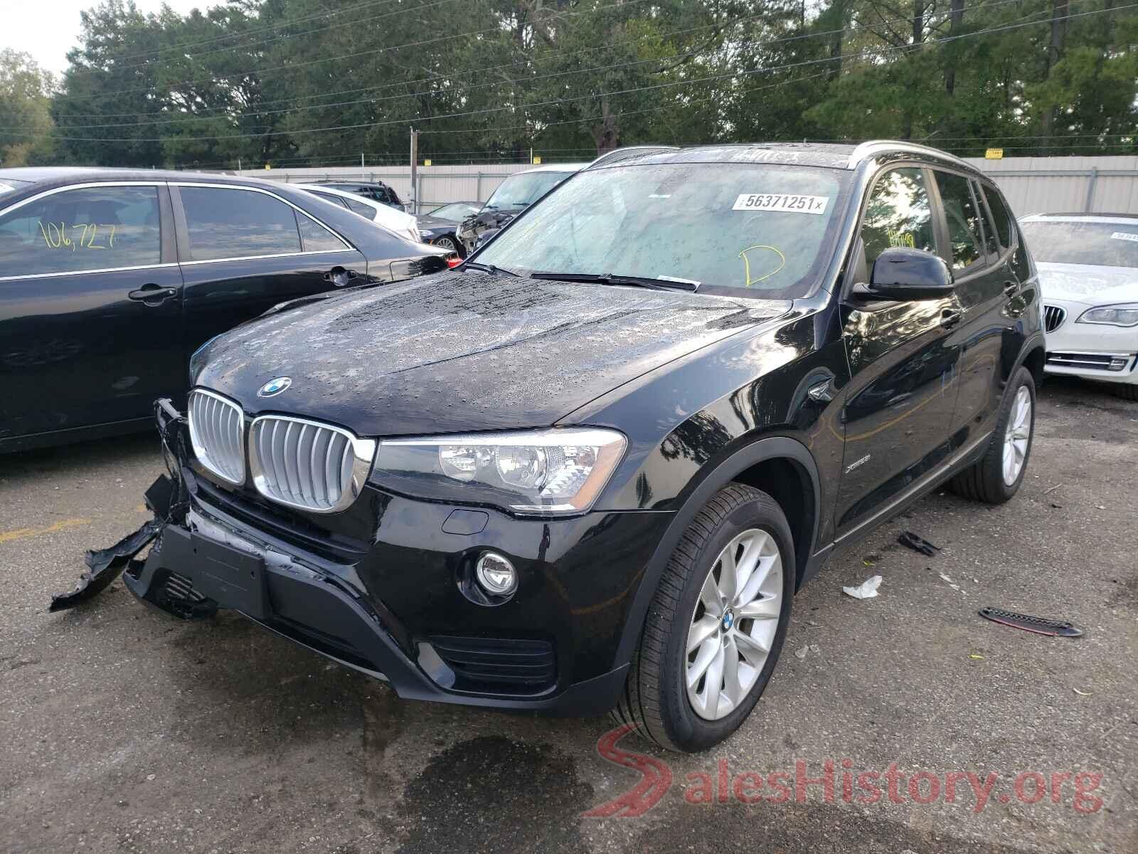 5UXWX9C50G0D90045 2016 BMW X3