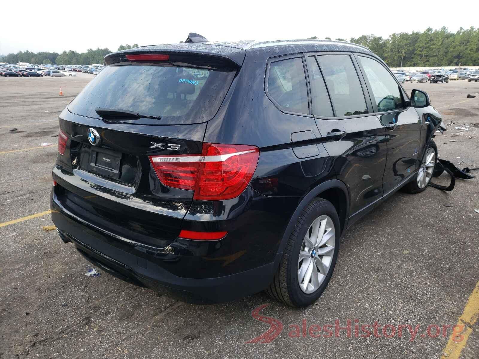 5UXWX9C50G0D90045 2016 BMW X3