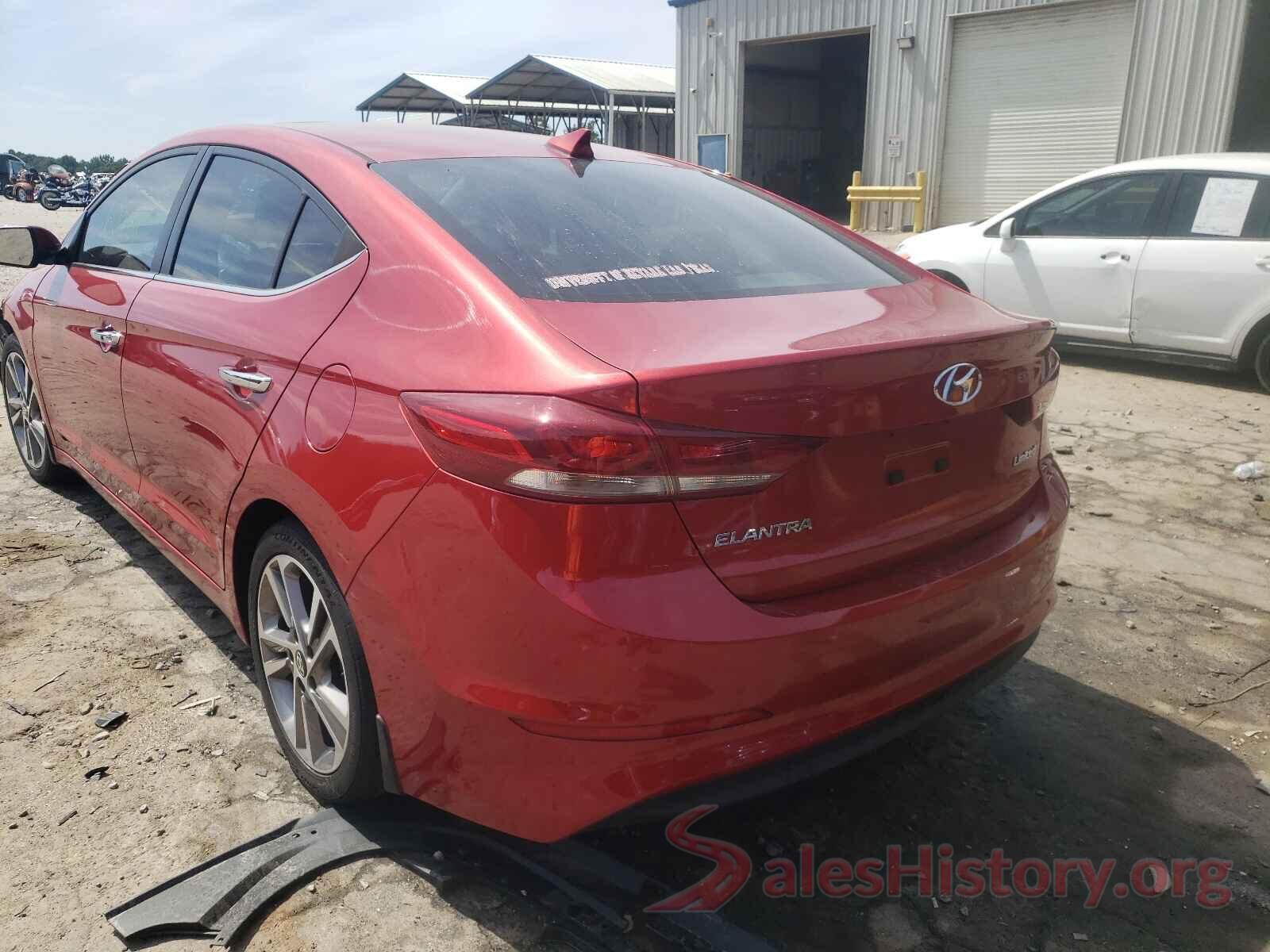 5NPD84LF8HH073178 2017 HYUNDAI ELANTRA