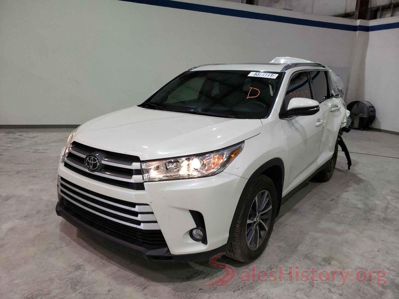 5TDJZRFH4KS591204 2019 TOYOTA HIGHLANDER