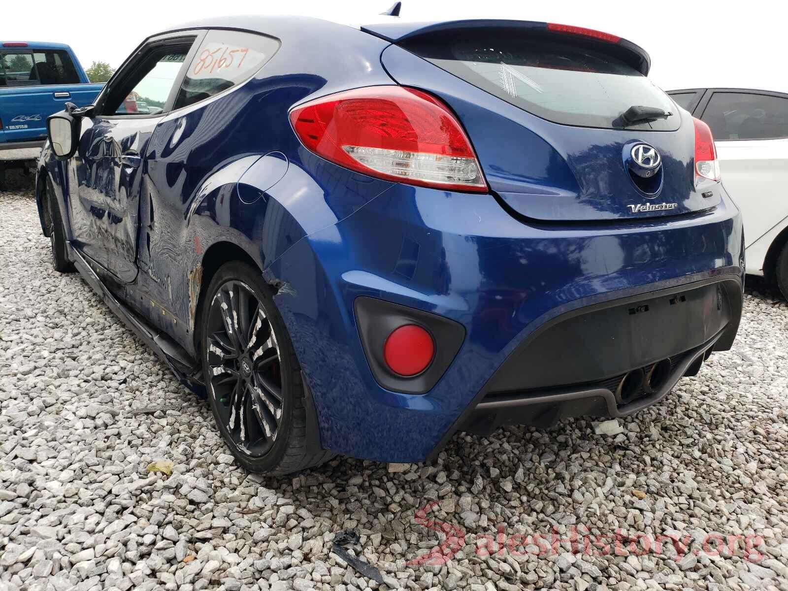 KMHTC6AE8GU253874 2016 HYUNDAI VELOSTER