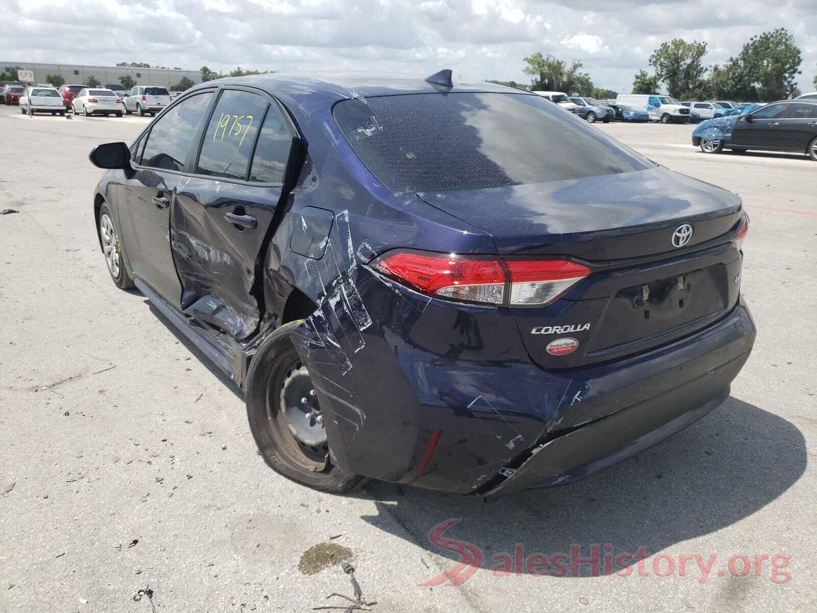 JTDEPRAE0LJ026550 2020 TOYOTA COROLLA