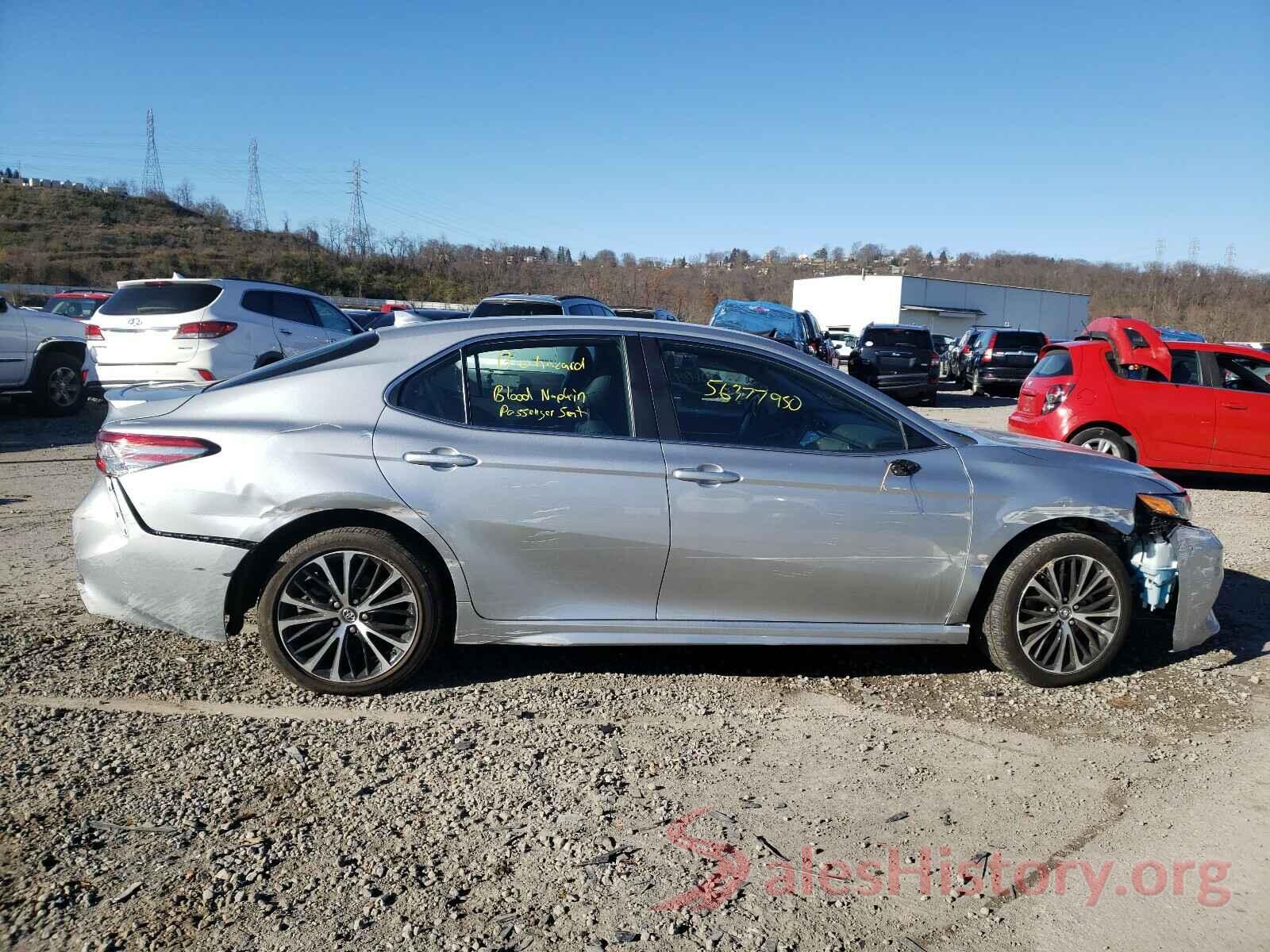 4T1B11HK4KU264198 2019 TOYOTA CAMRY