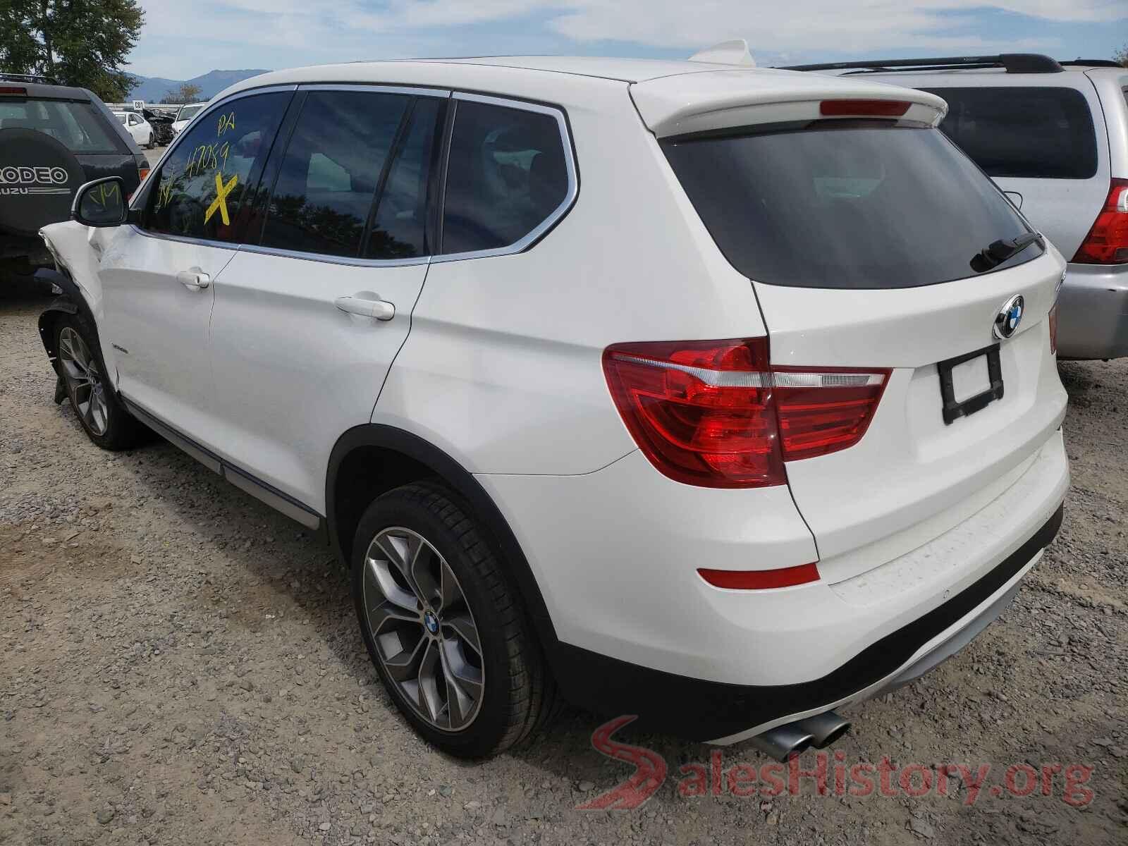 5UXWX9C38H0T19379 2017 BMW X3