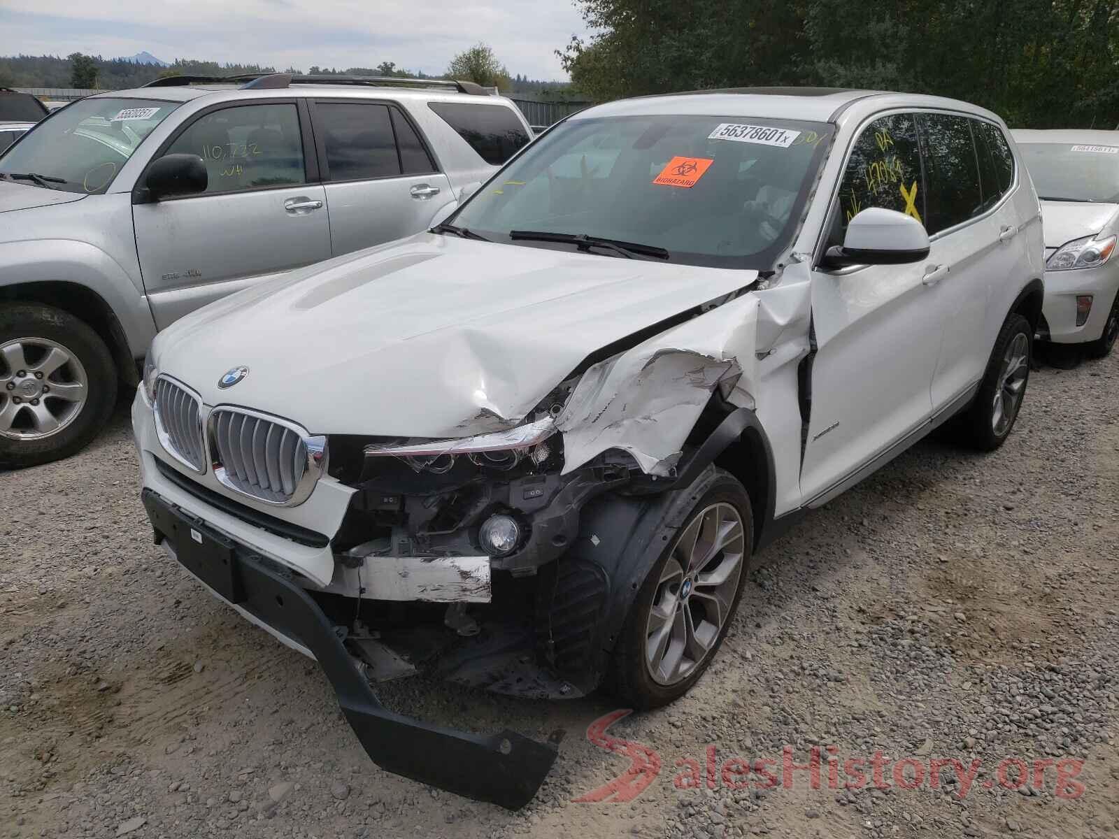 5UXWX9C38H0T19379 2017 BMW X3