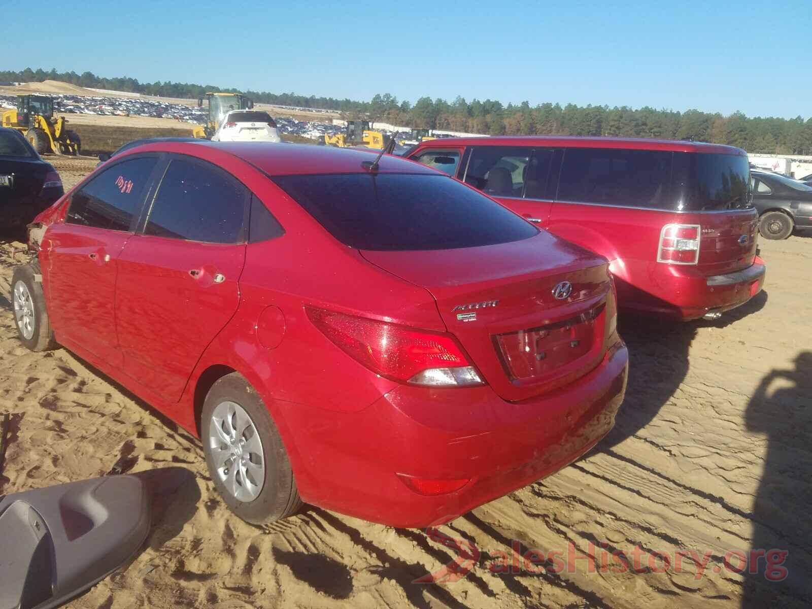 KMHCT4AE2HU223744 2017 HYUNDAI ACCENT