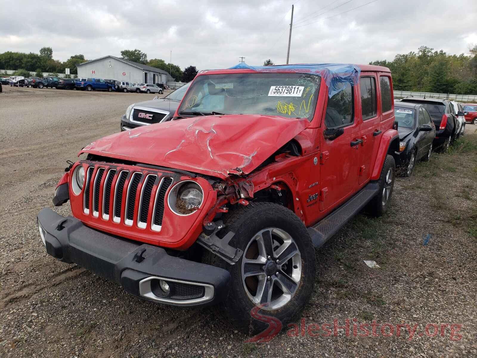 1C4HJXEN8LW180536 2020 JEEP WRANGLER