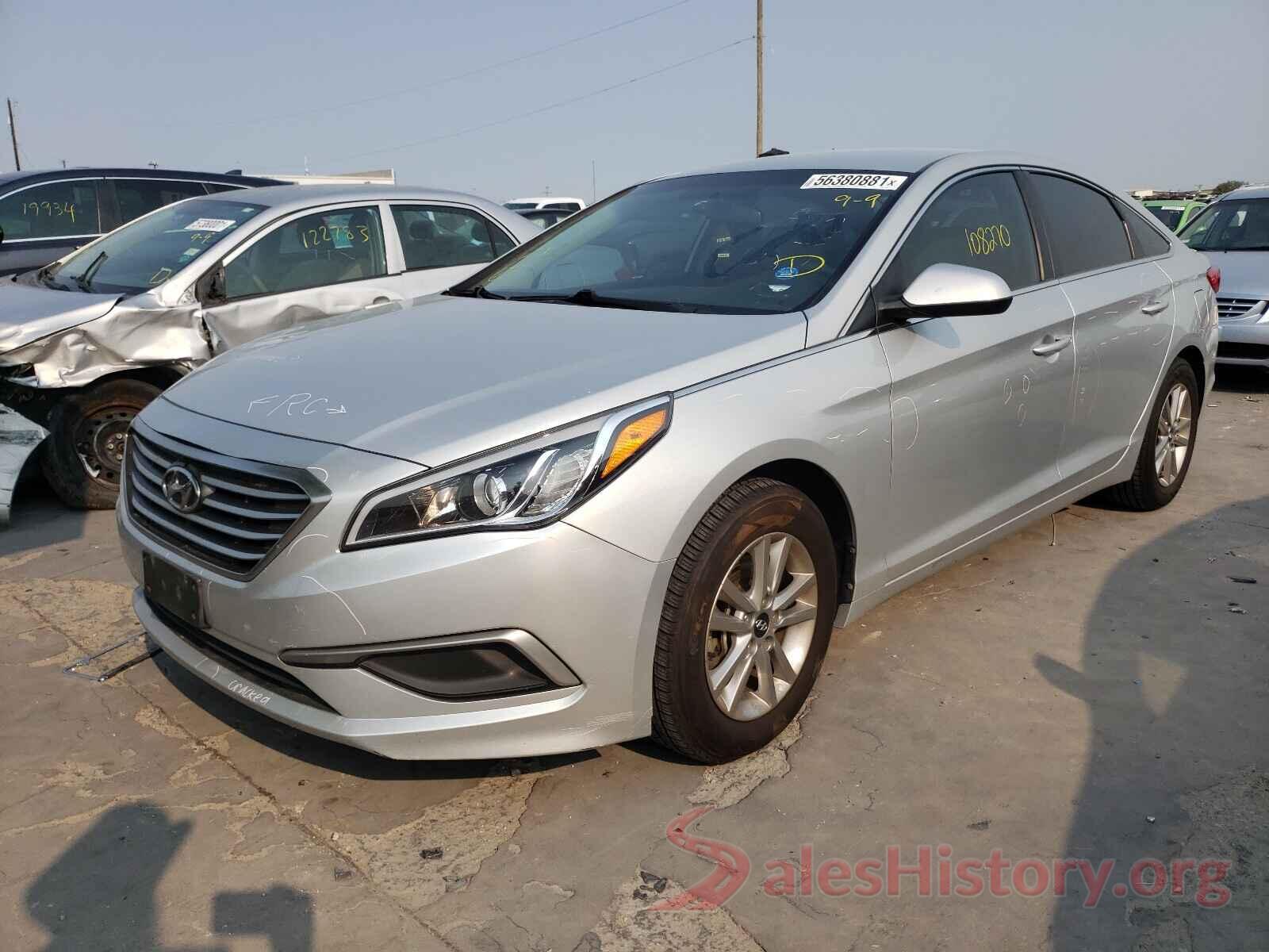 5NPE24AF5GH357827 2016 HYUNDAI SONATA