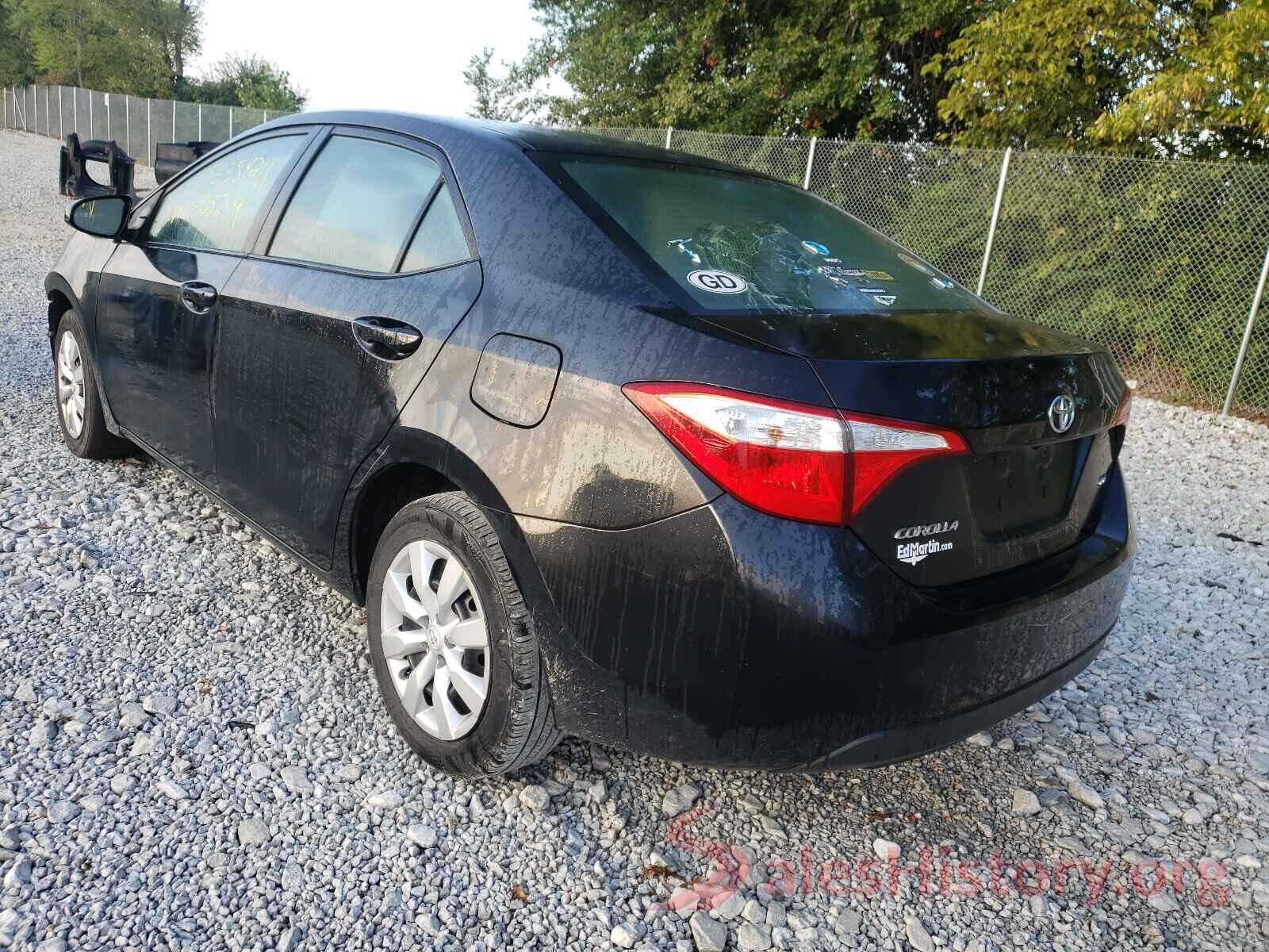 5YFBURHE7GP492897 2016 TOYOTA COROLLA