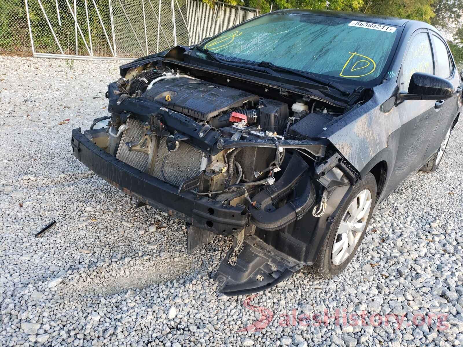 5YFBURHE7GP492897 2016 TOYOTA COROLLA