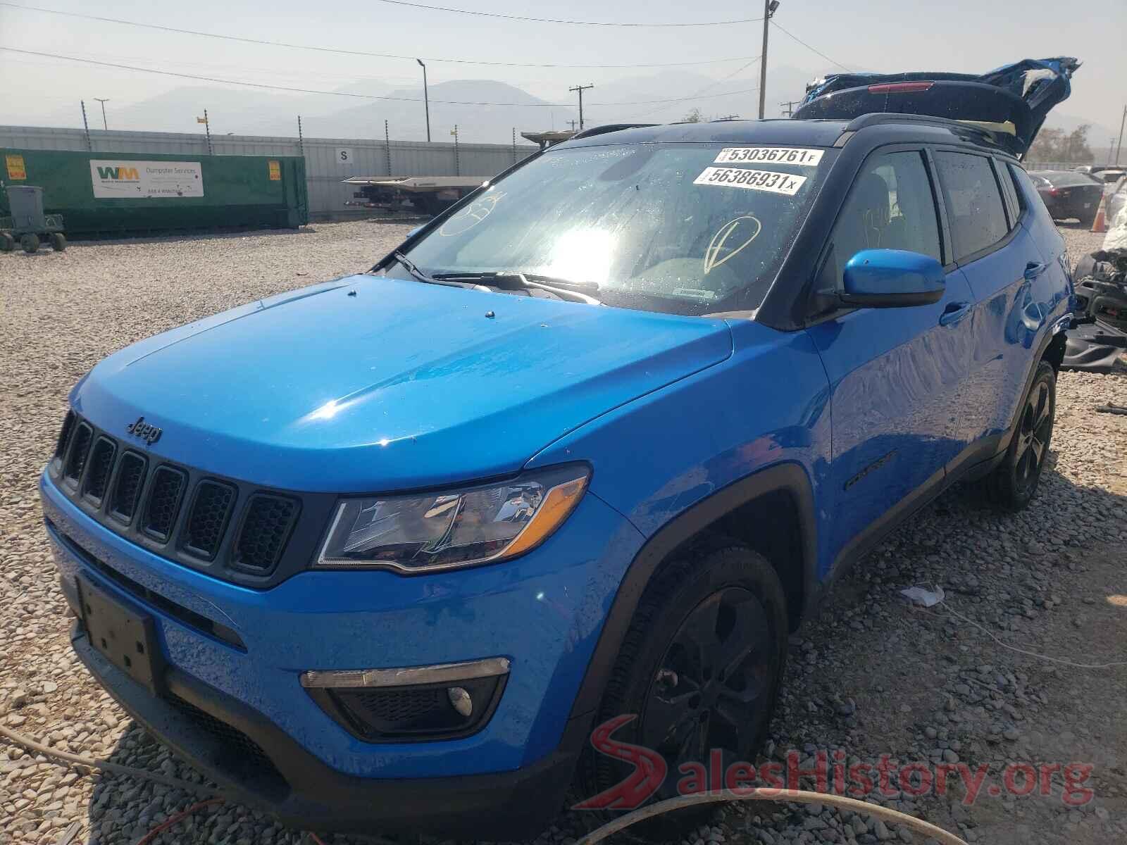 3C4NJDBB6MT509091 2021 JEEP COMPASS