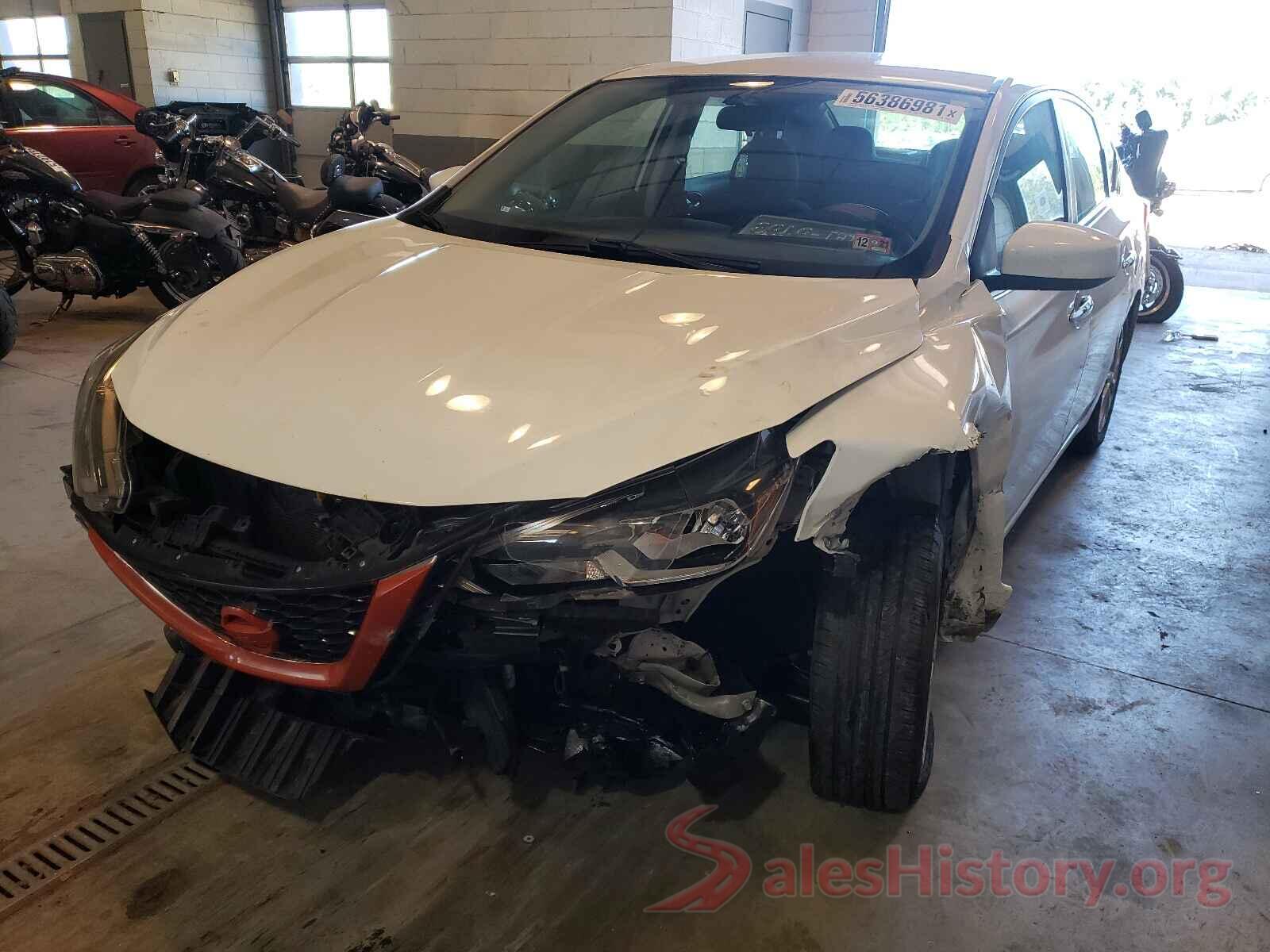 3N1AB7AP5KY309008 2019 NISSAN SENTRA