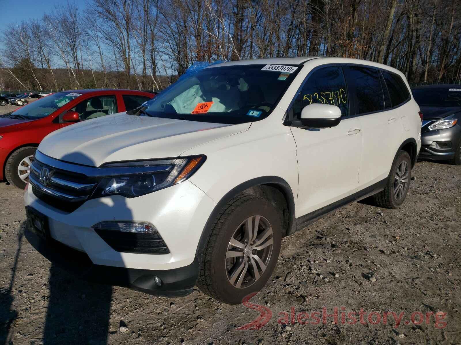 5FNYF6H59GB025396 2016 HONDA PILOT