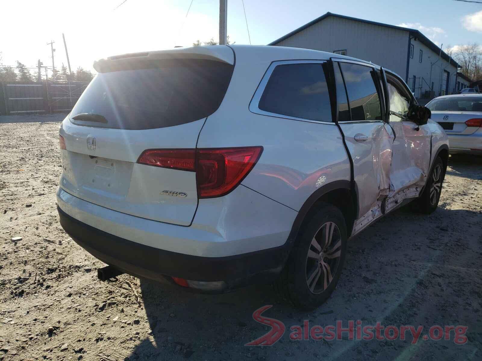 5FNYF6H59GB025396 2016 HONDA PILOT