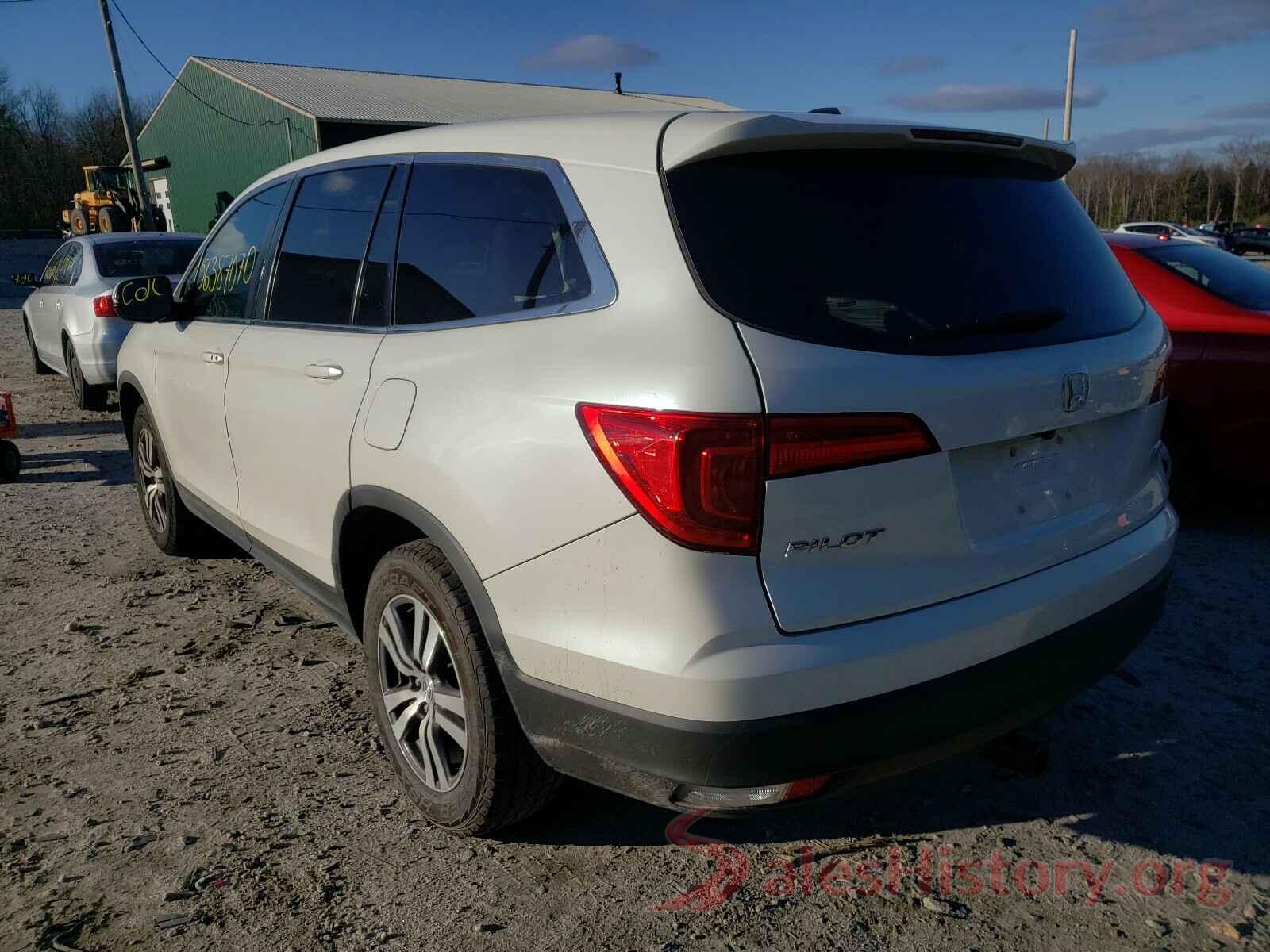 5FNYF6H59GB025396 2016 HONDA PILOT