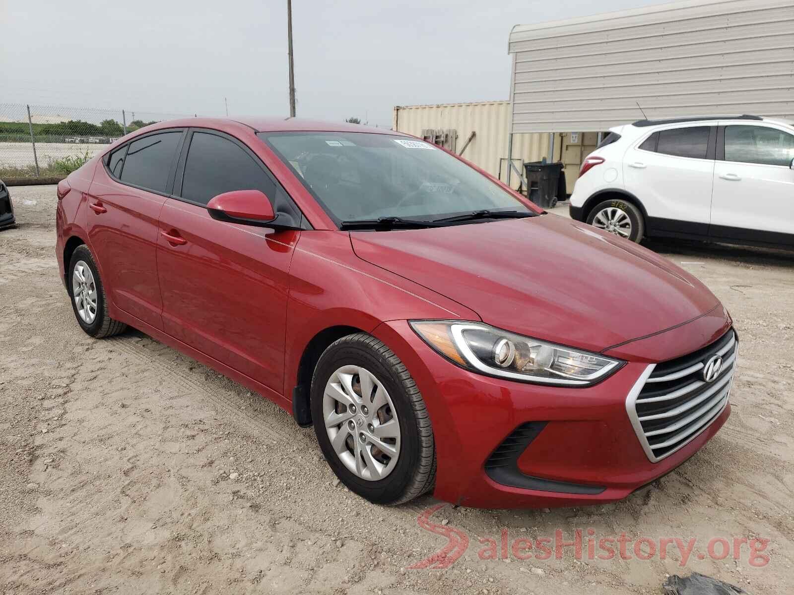 KMHD74LF4HU379346 2017 HYUNDAI ELANTRA