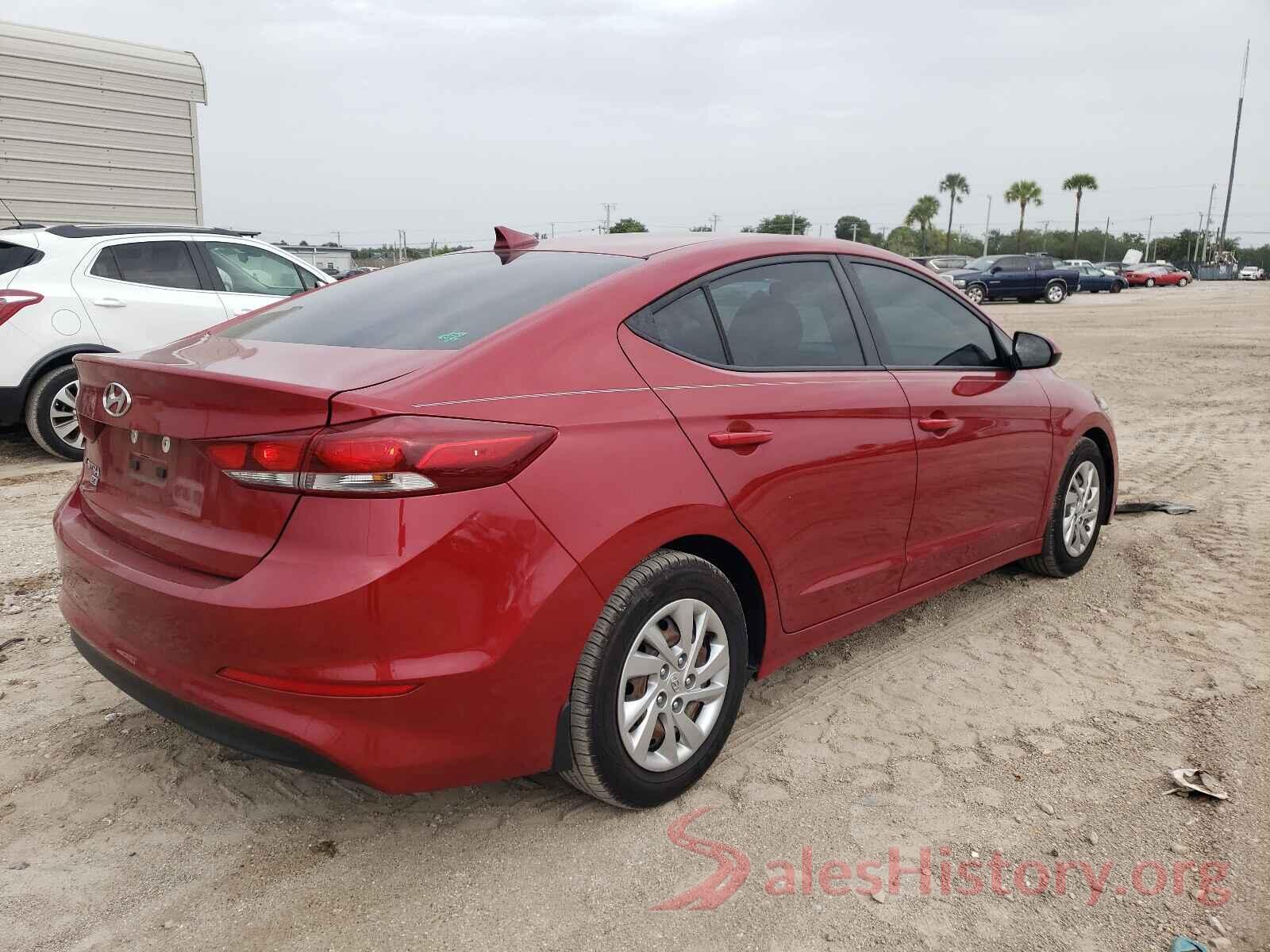 KMHD74LF4HU379346 2017 HYUNDAI ELANTRA