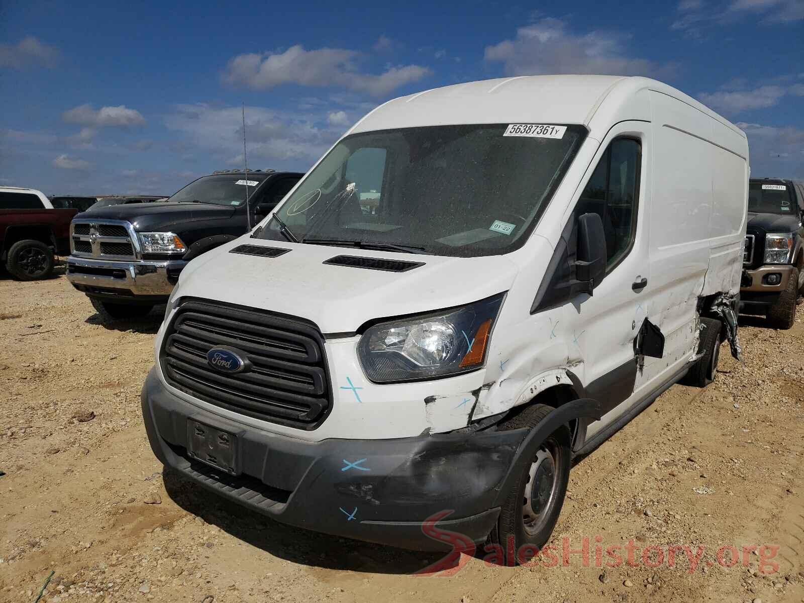 1FTBW2CG9GKA25490 2016 FORD TRANSIT CO